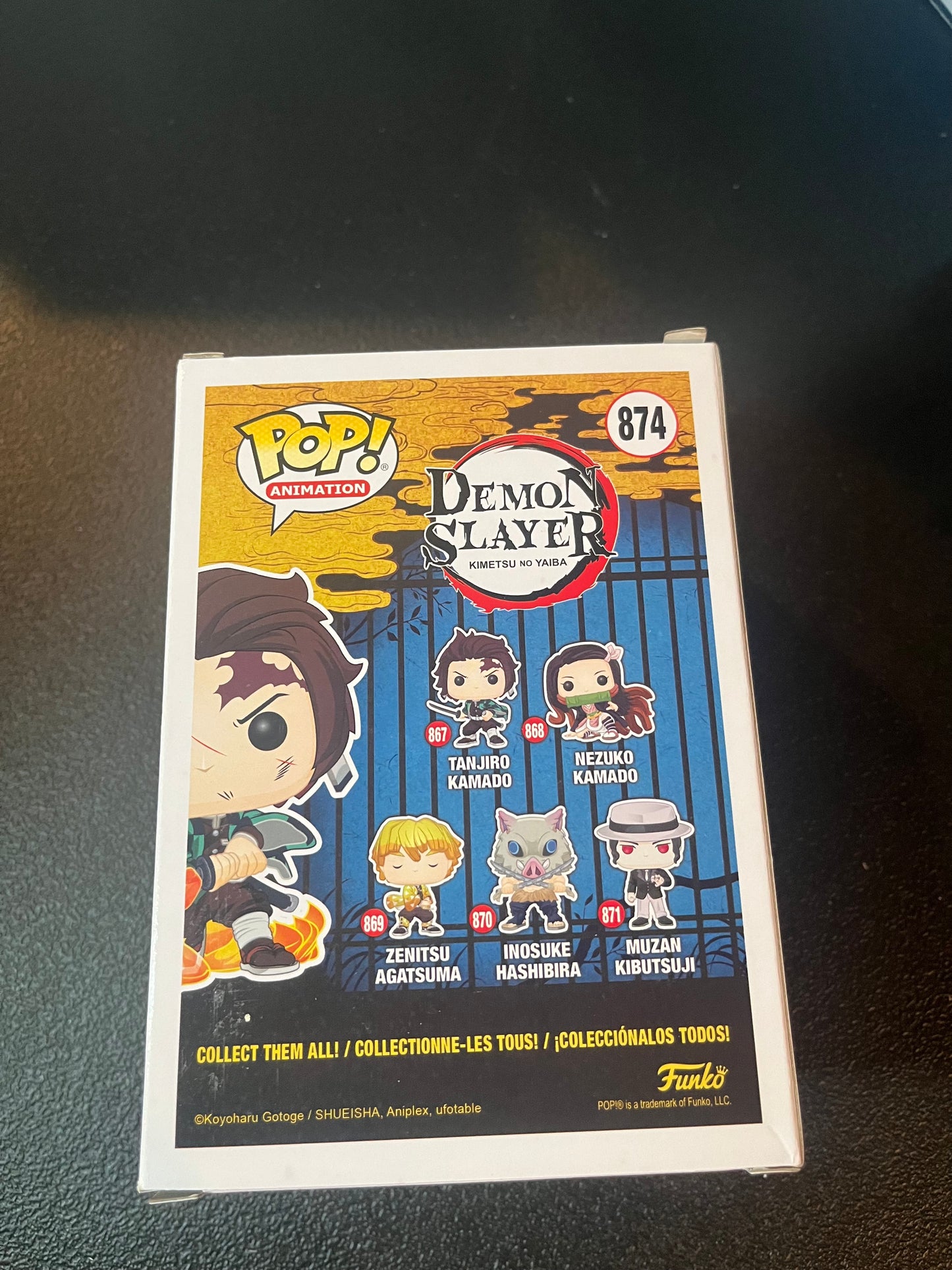 Funko POP! Demon Slayer #874 Tanjiro Kamado (Hinokami Kagura Dance) - Glow Chase