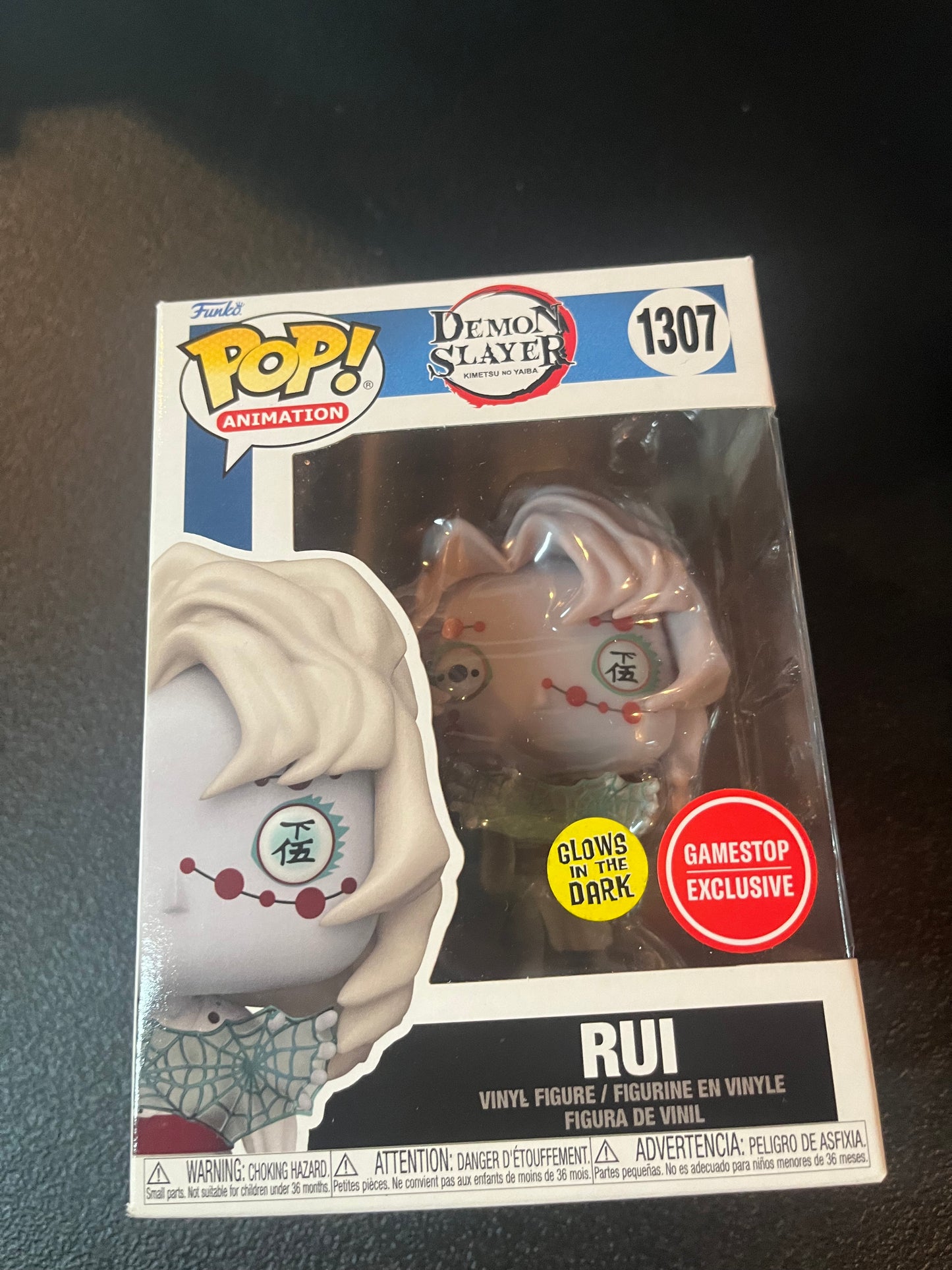 Funko POP! Animation: Demon Slayer - Rui GameStop Glow In The Dark
