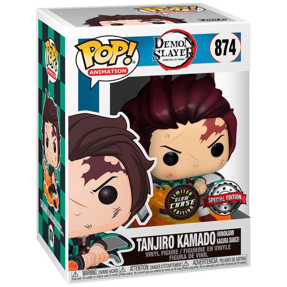 Funko POP! Demon Slayer #874 Tanjiro Kamado (Hinokami Kagura Dance) - Glow Chase