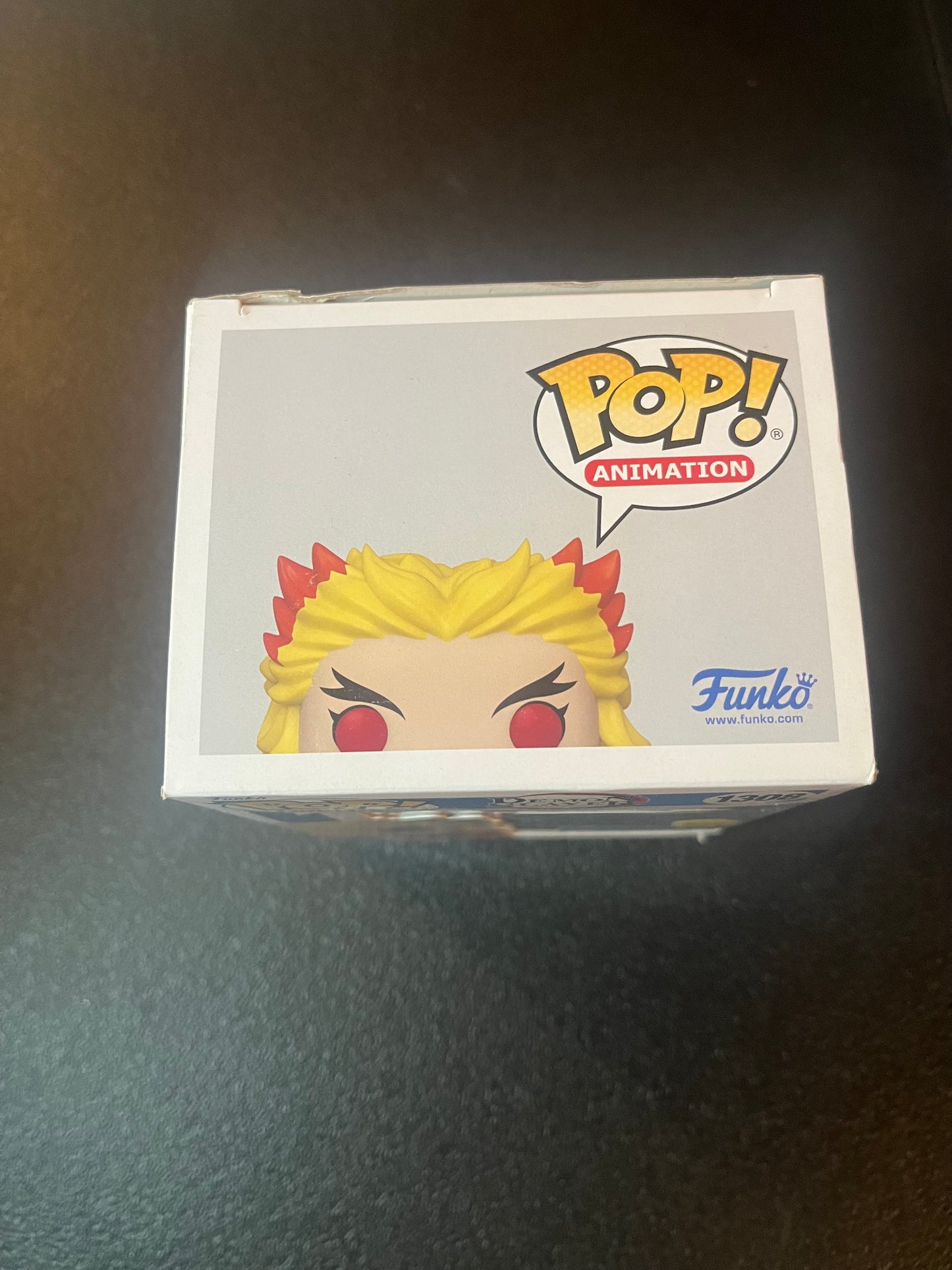 Funko Pop! Animation: Demon Slayer – Kyojuro Rengoku (Glow) Vinyl Figure (Walmart Exclusive)