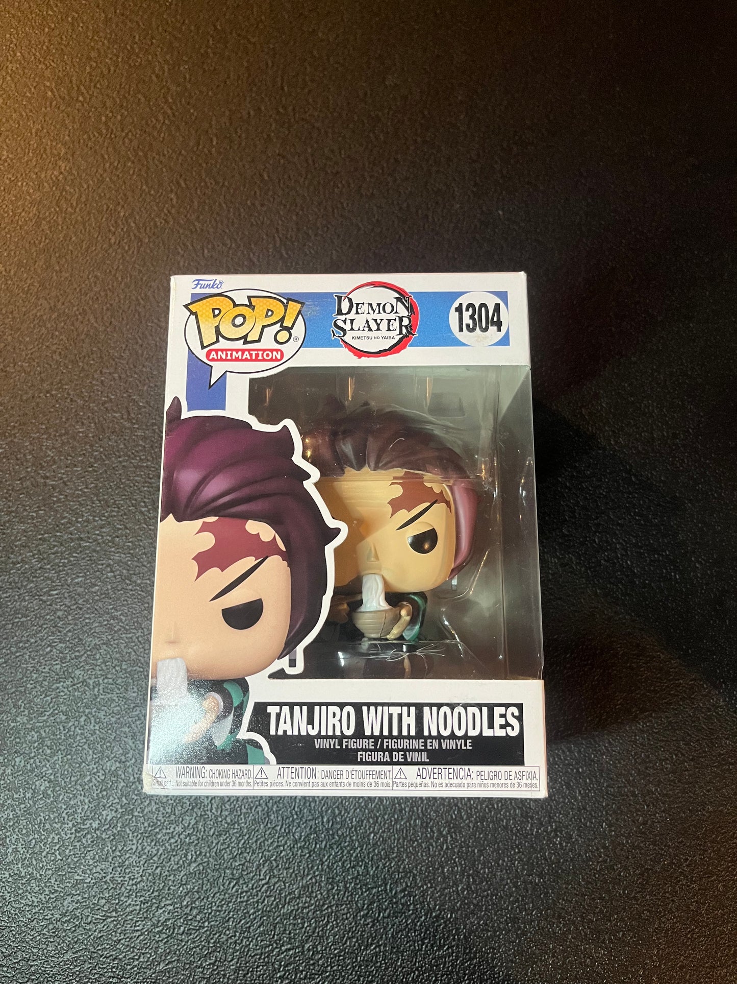 POP! Animation: Demon Slayer - Tanjiro with Noodles Vinyl Figure