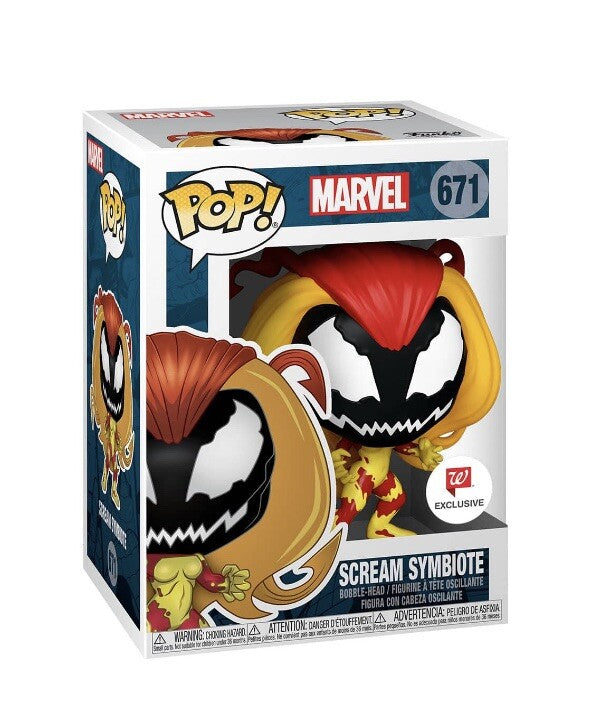 POP! Funko Exclusive Scream Symbiote #671