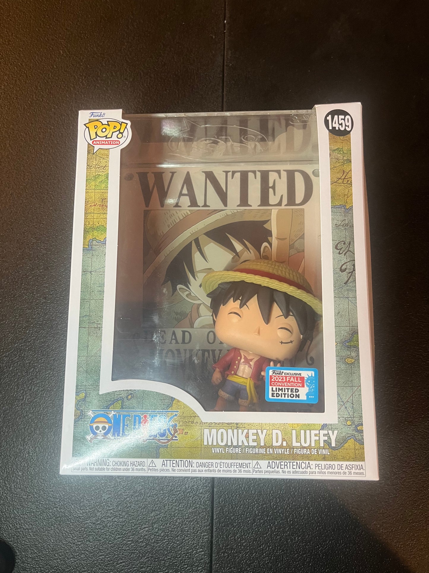 (DAMAGED) One Piece Luffy Wanted Poster Funko Pop