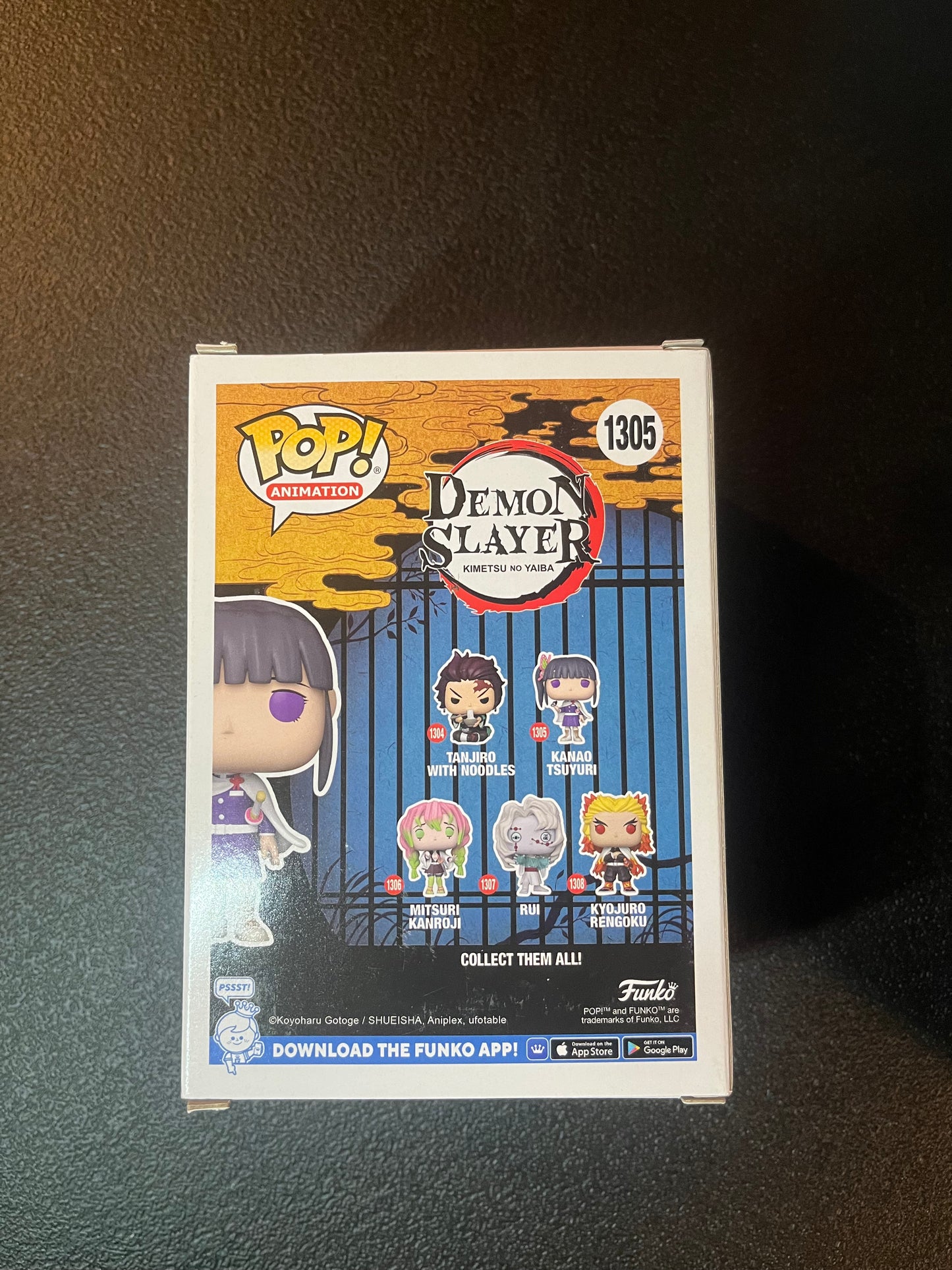 Demon Slayer Kanao Tsuyuri Barnes And Nobles Glow In The Dark Exclusive Funko Pop
