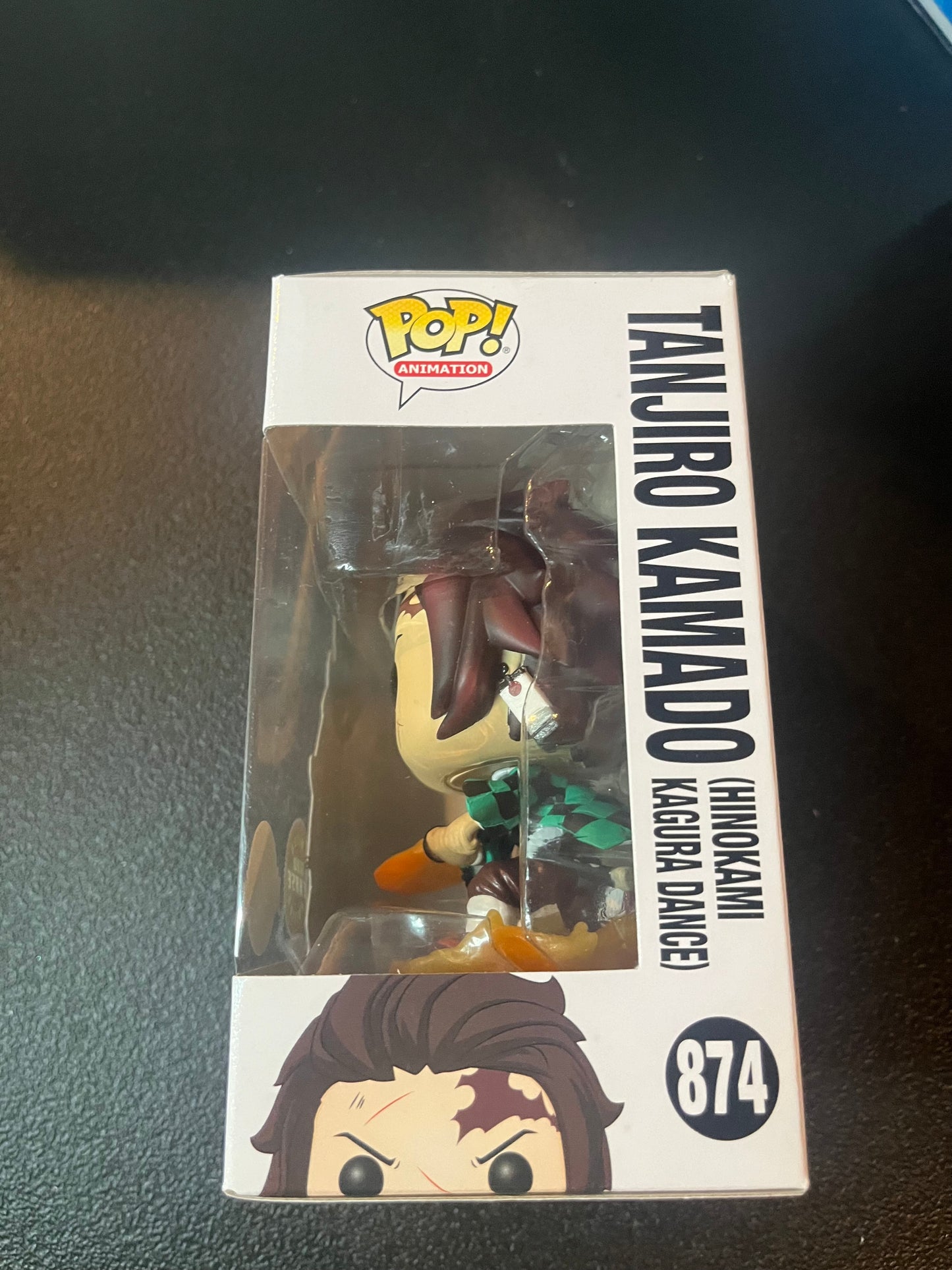 Funko POP! Demon Slayer #874 Tanjiro Kamado (Hinokami Kagura Dance) - Glow Chase