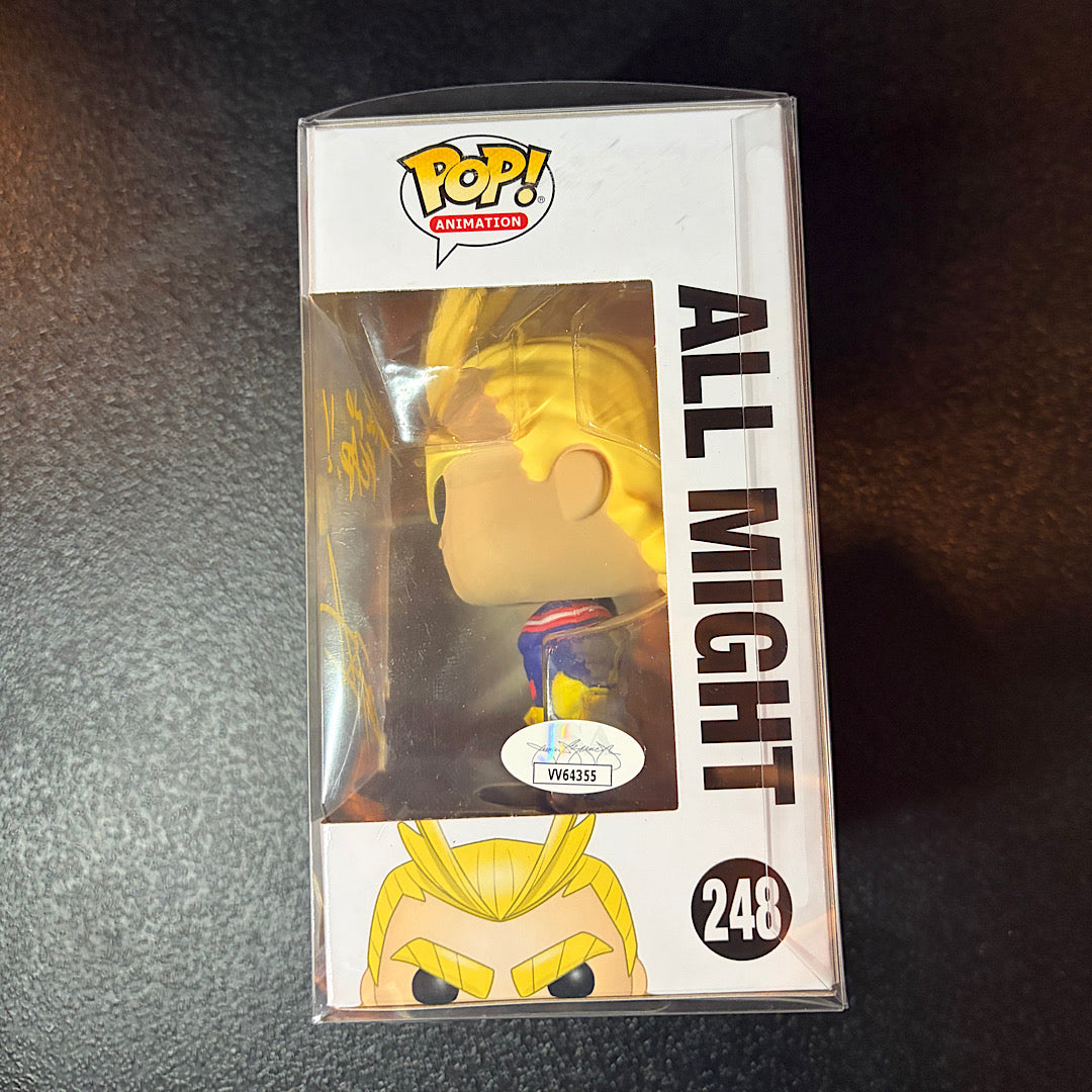 My Hero Academia All Might Signed Autographed Funko Pop