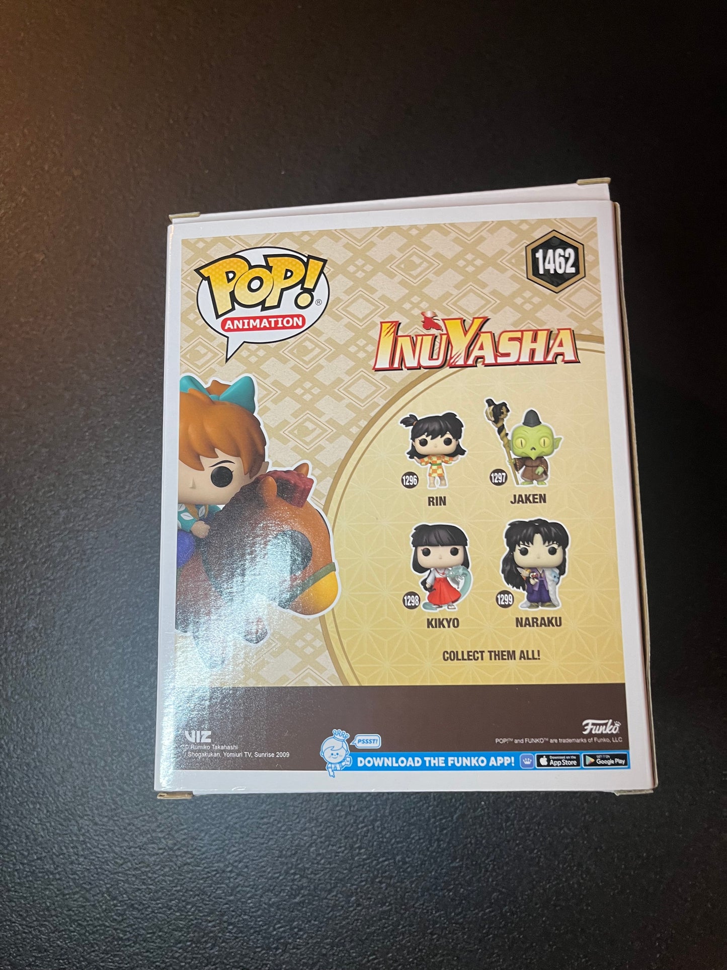 Funko Inuyasha Pop! Animation Shippo on Horse Exclusive Vinyl Figure #1462