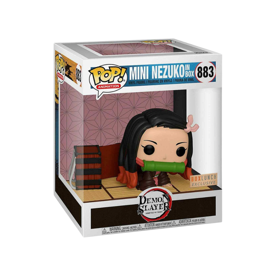Mini Nezuko in Box #883 Demon Slayer Funko POP! Anime BoxLunch Exclusive