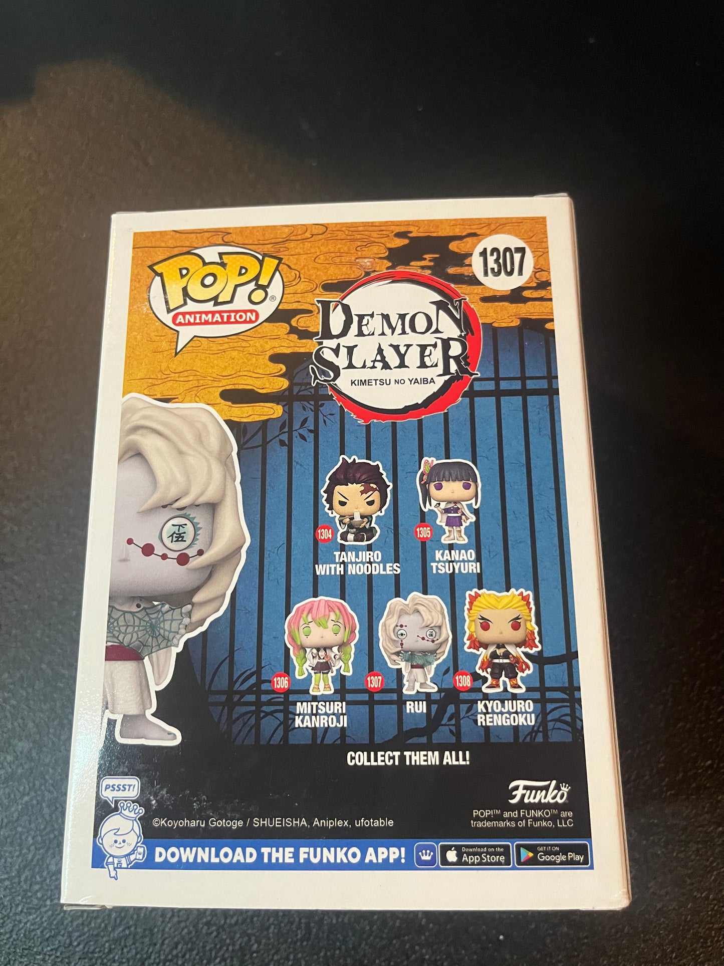 Funko POP! Animation: Demon Slayer - Rui GameStop Glow In The Dark