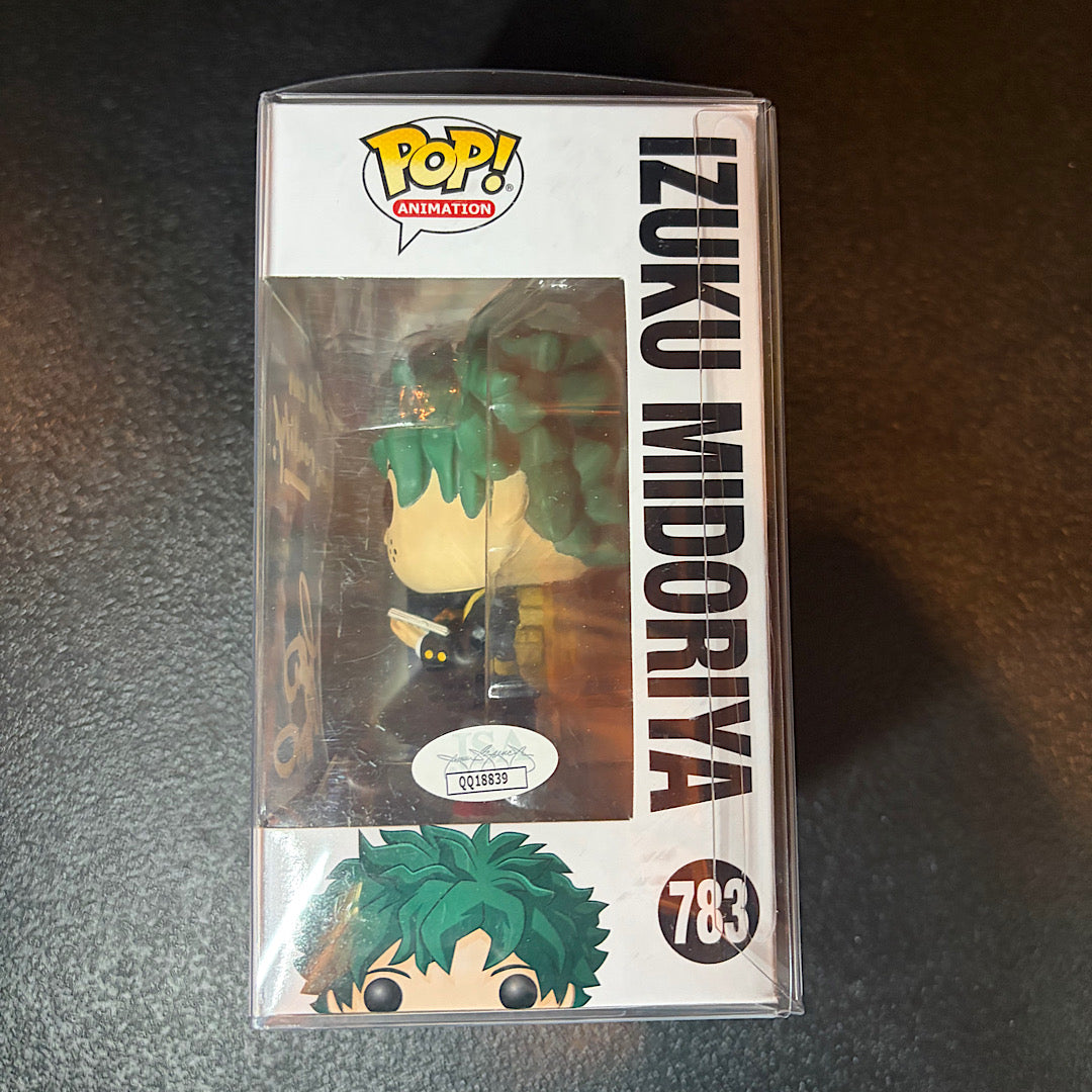 My Hero Academia Izuku Midoriya Signed Autographed Funko Pop