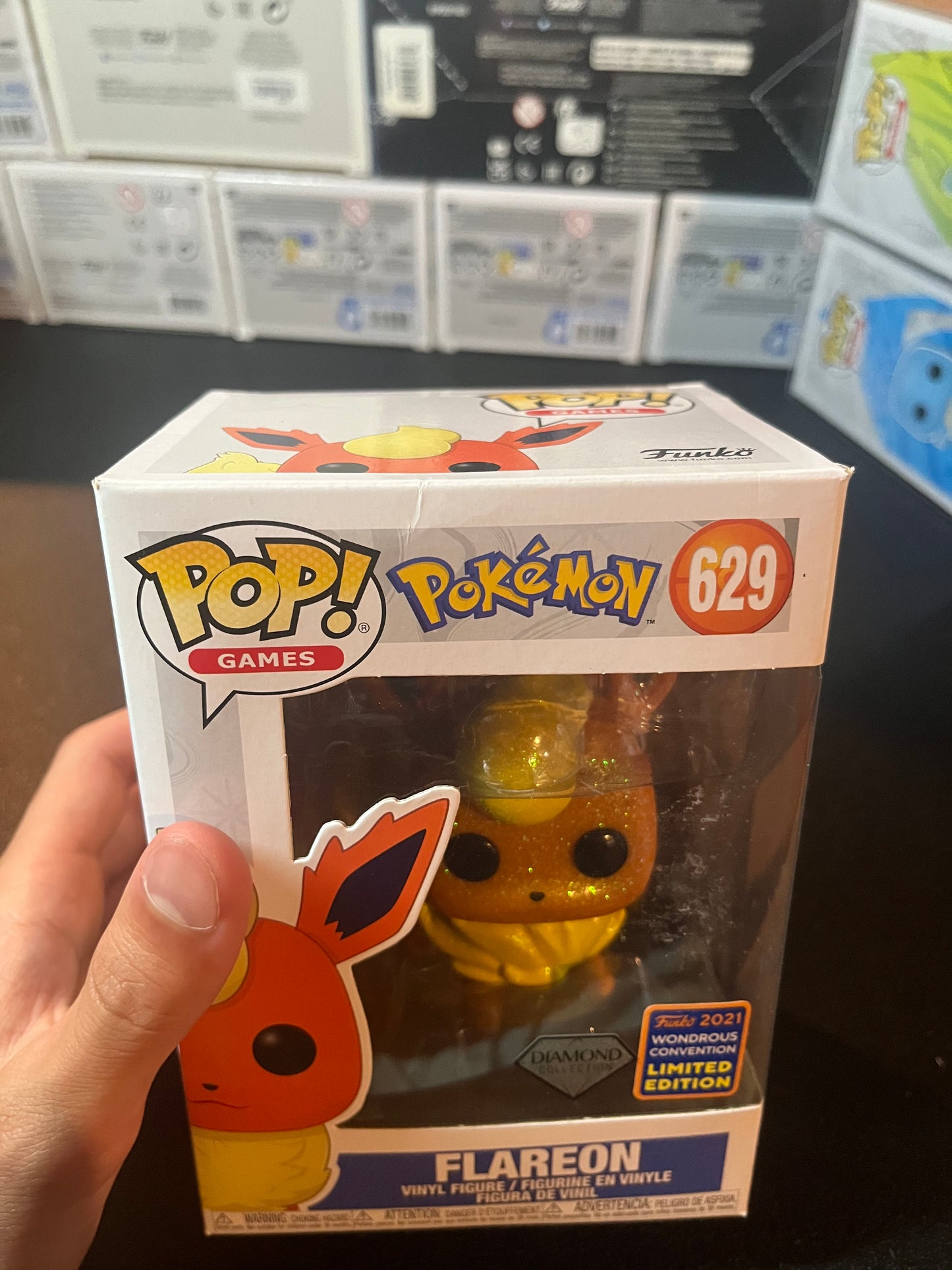 Pokemon: Diamond Flareon (2021 WonderCon)