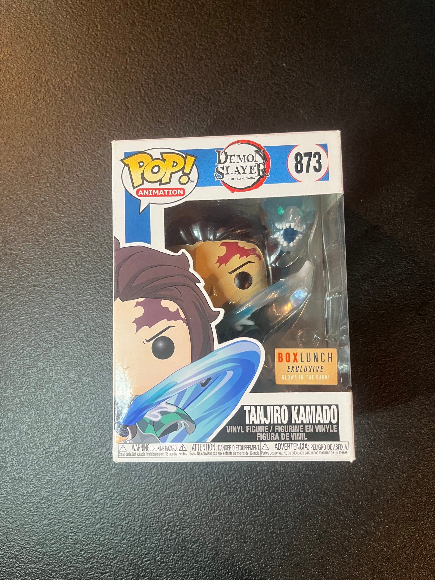 Funko Pop! Tanjiro Kamado GITD Boxlunch Exclusive Demon Slayer