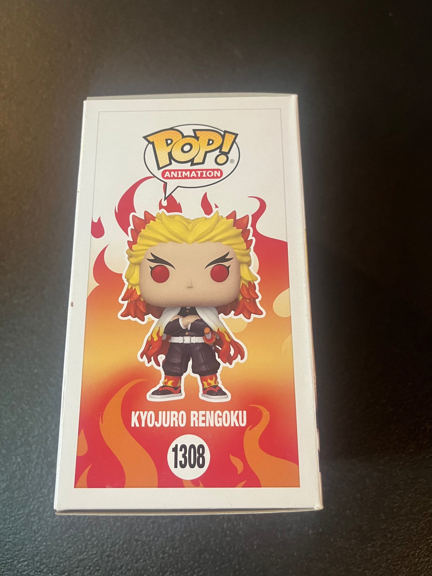 Funko Pop! Animation: Demon Slayer – Kyojuro Rengoku (Glow) Vinyl Figure (Walmart Exclusive)