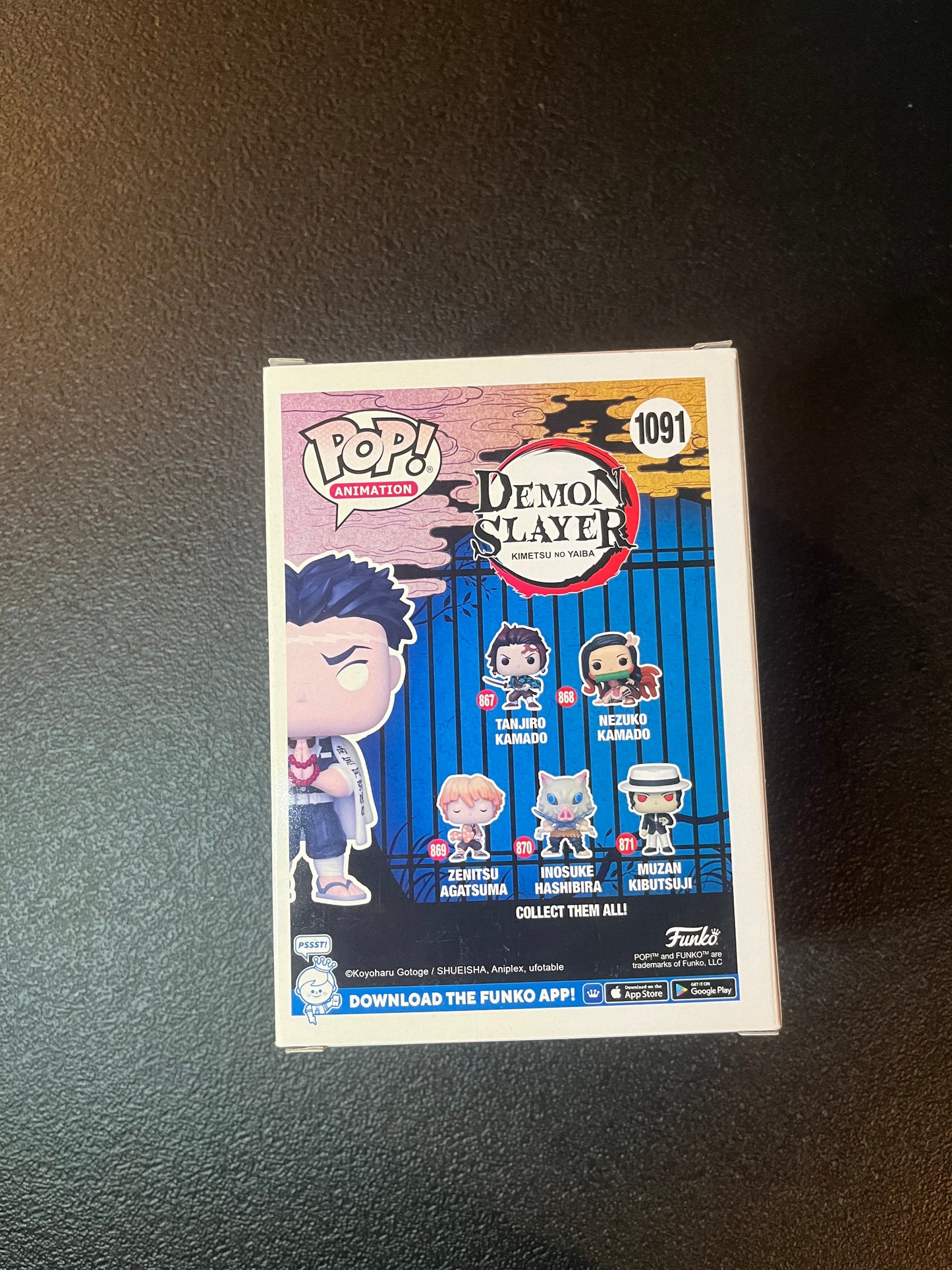 Gyomei Himejima #1091 Funko Pop! - Demon Slayer - Hot Topic Exclusive