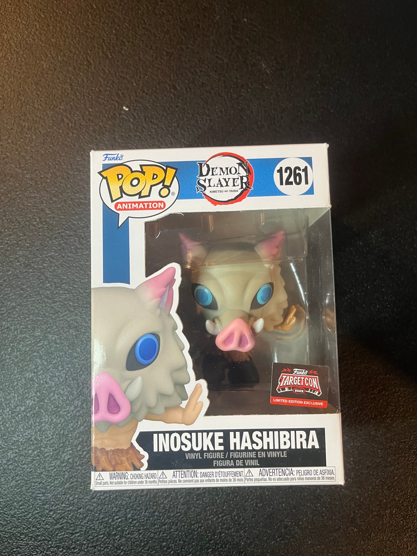 Inosuke Hashibira #1261 Funko Pop! - Demon Slayer - Target Con 2023 Exclusive