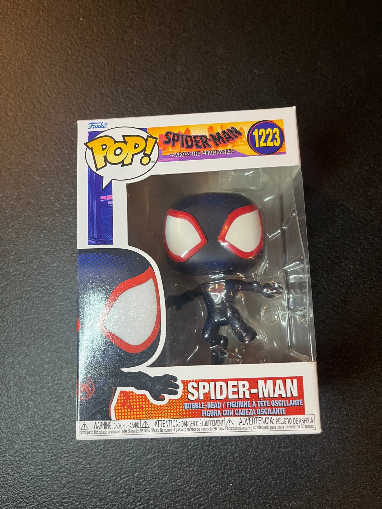 Spider-Man: Across the Spider-Verse Spider-Man Funko Pop! Vinyl Figure #1223