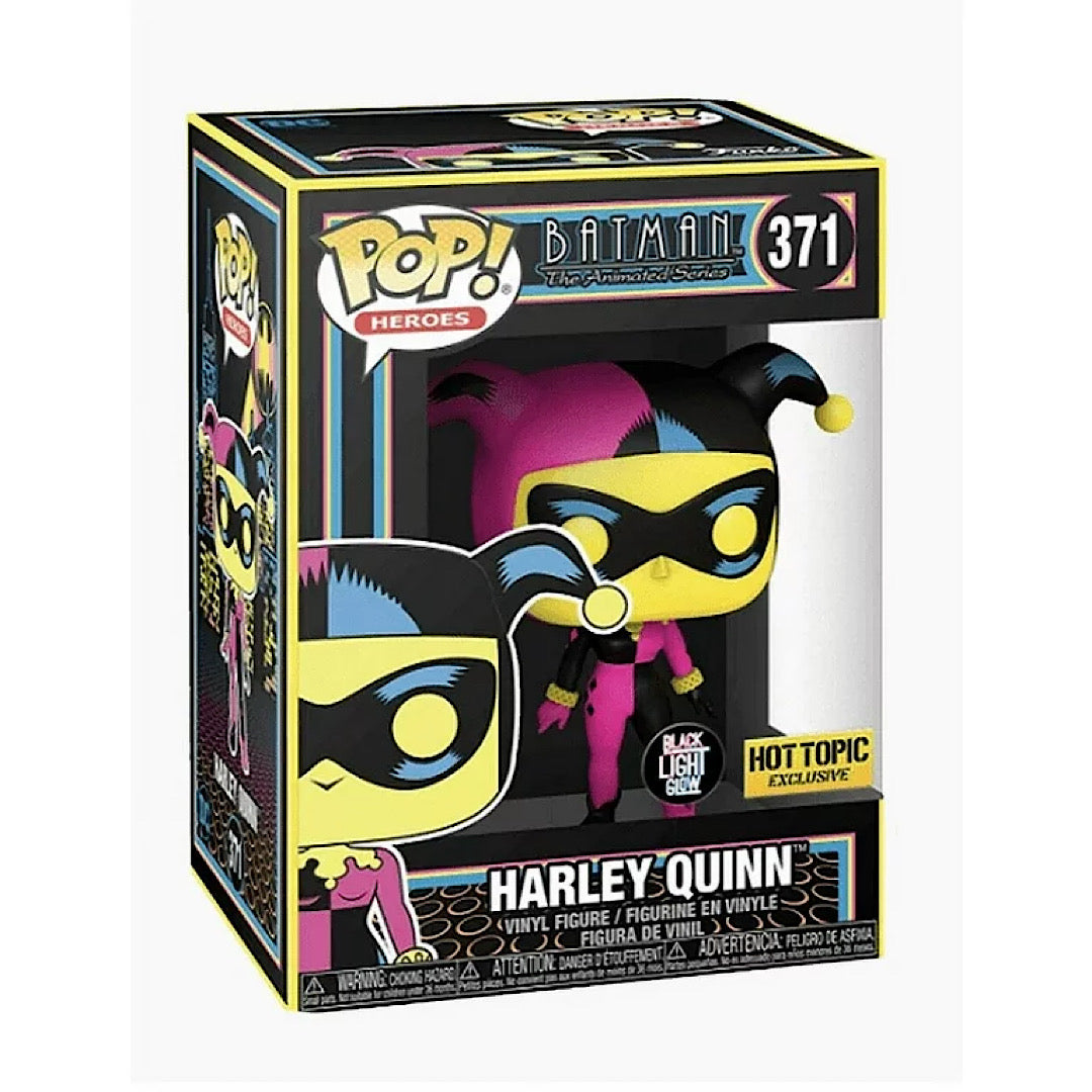 DC Harley Quinn Black Light Hot Topic Exclusive Funko Pop!