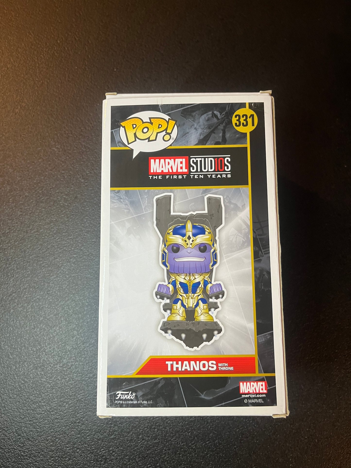 Marvel Thanos On Throne Hot Topic Exclusive Funko Pop