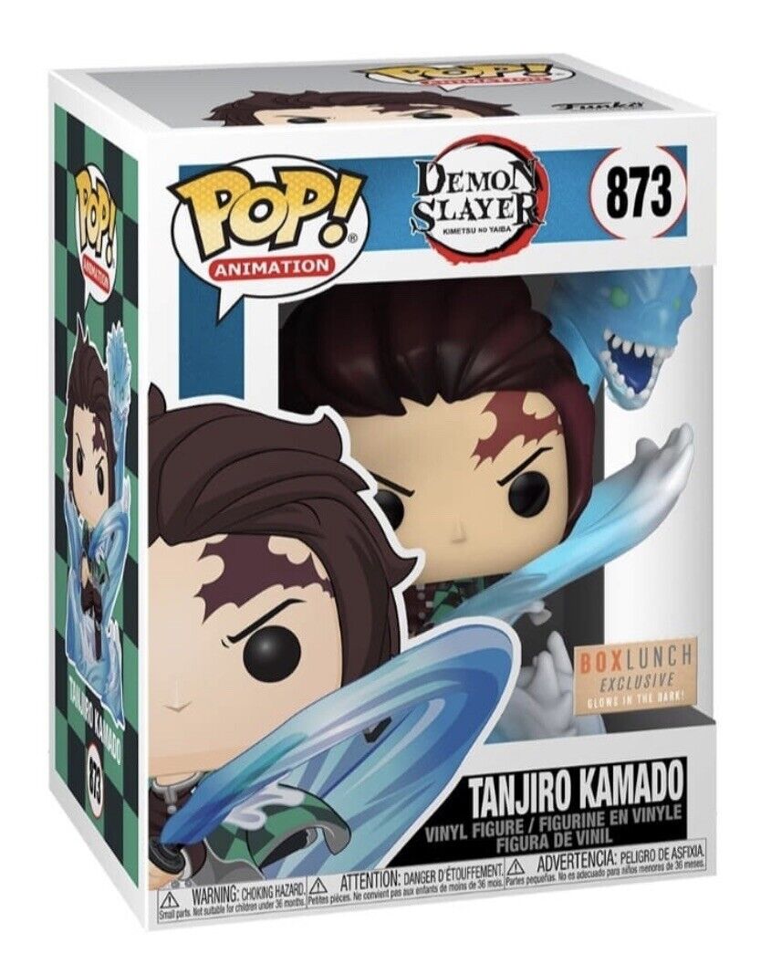 Funko Pop! Tanjiro Kamado GITD Boxlunch Exclusive Demon Slayer