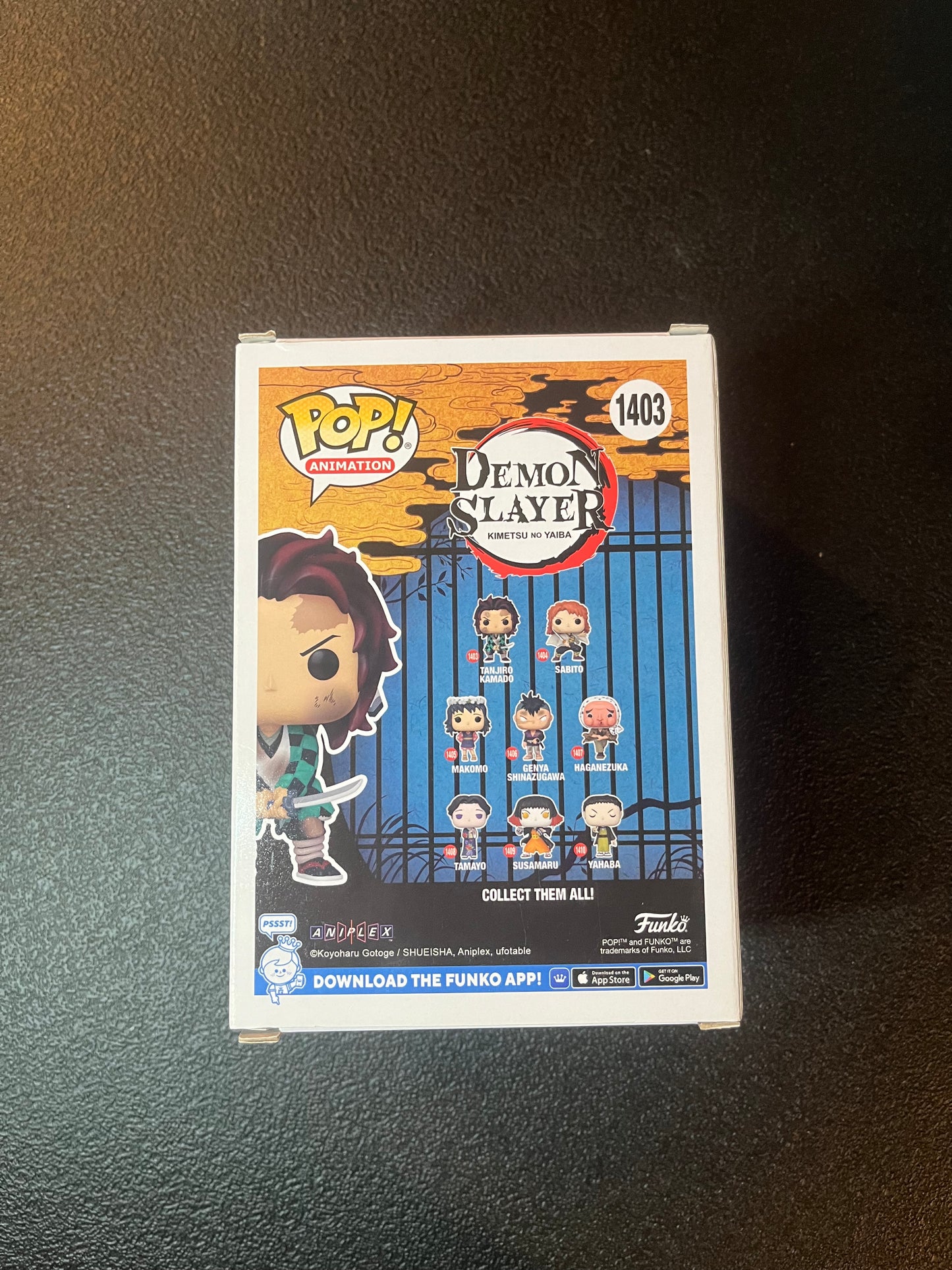 Funko Pop! Animation Demon Slayer: Tanjiro Kamado #1403
