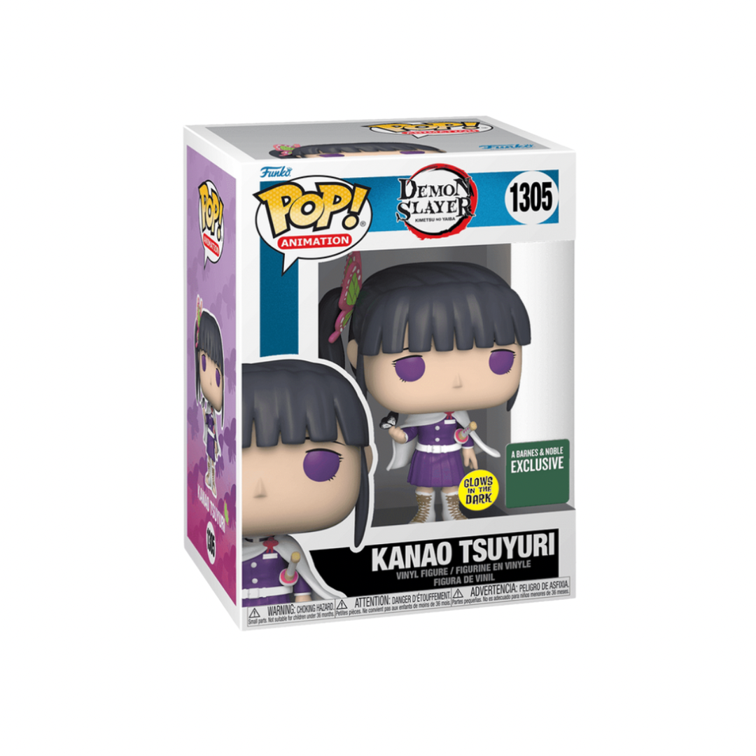 Demon Slayer Kanao Tsuyuri Barnes And Nobles Glow In The Dark Exclusive Funko Pop