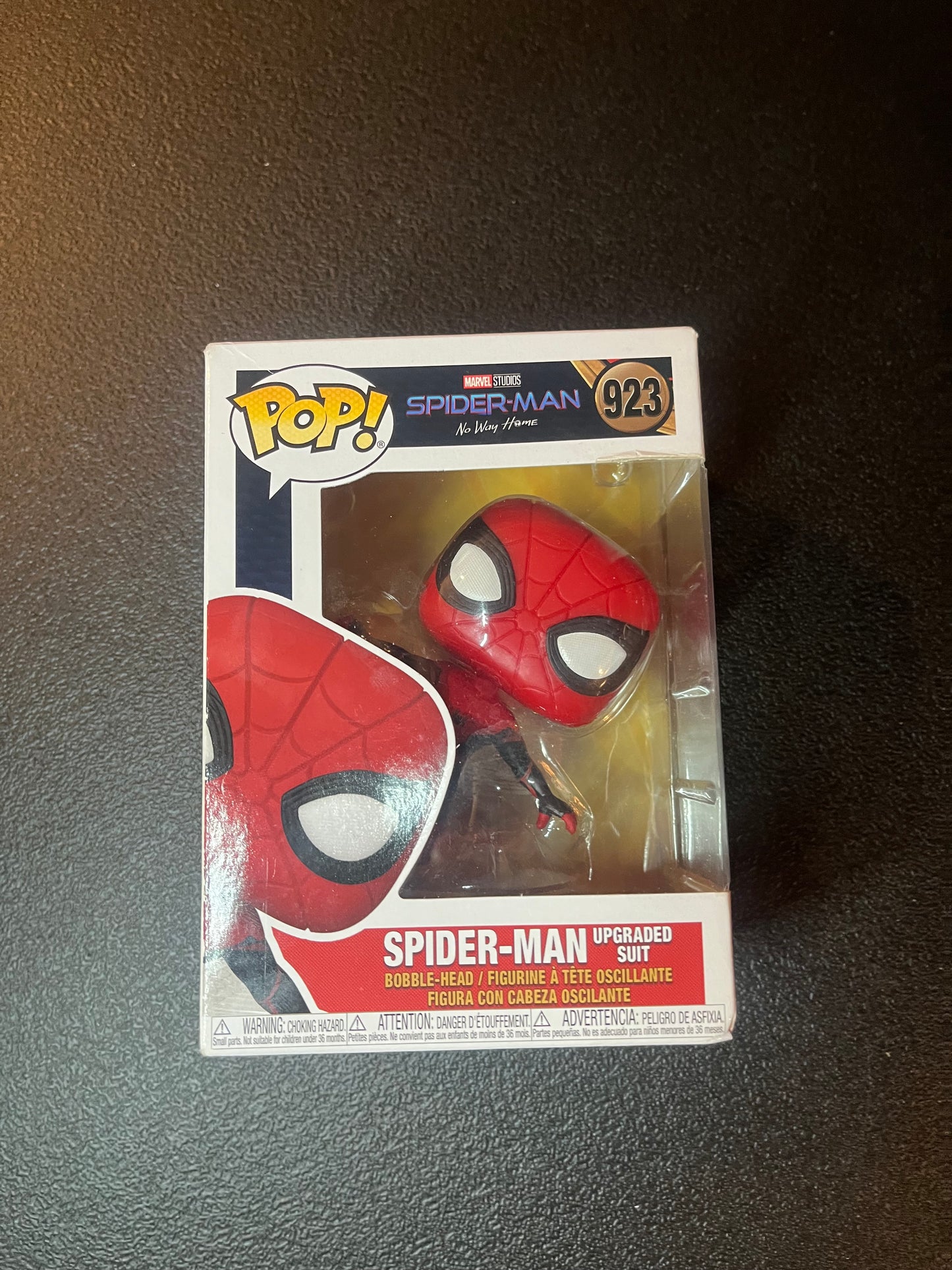 Funko Pop! Vinyl Figure Bobble Head: Spider-Man: No Way Home - Spider-Man (Upgraded Suit)