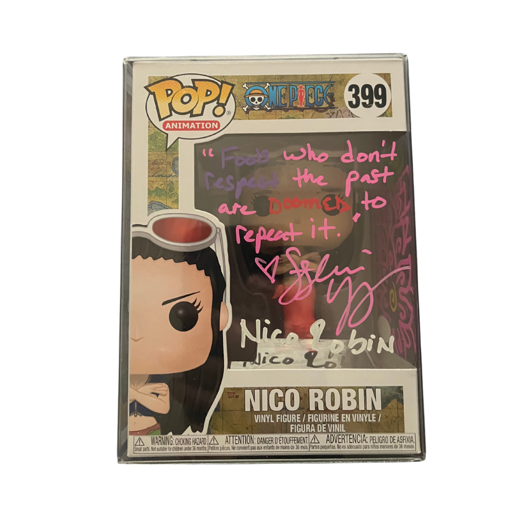 One Piece Nico Robin Signed Autographed Funko Pop