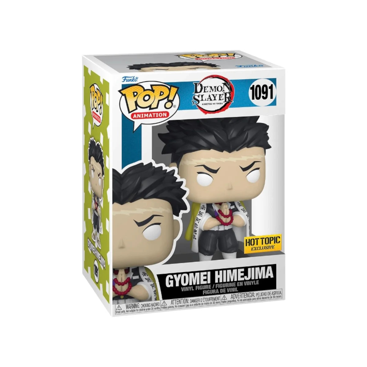 Gyomei Himejima #1091 Funko Pop! - Demon Slayer - Hot Topic Exclusive