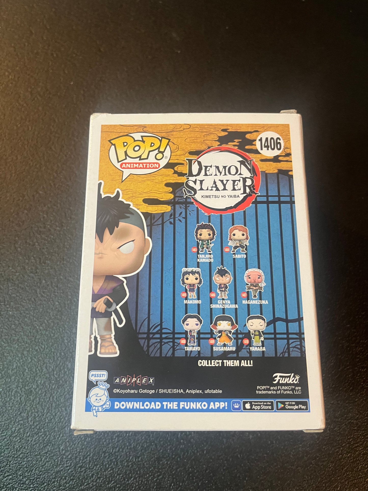 Demon Slayer Genya Shinazugawa Pop! Vinyl Figure