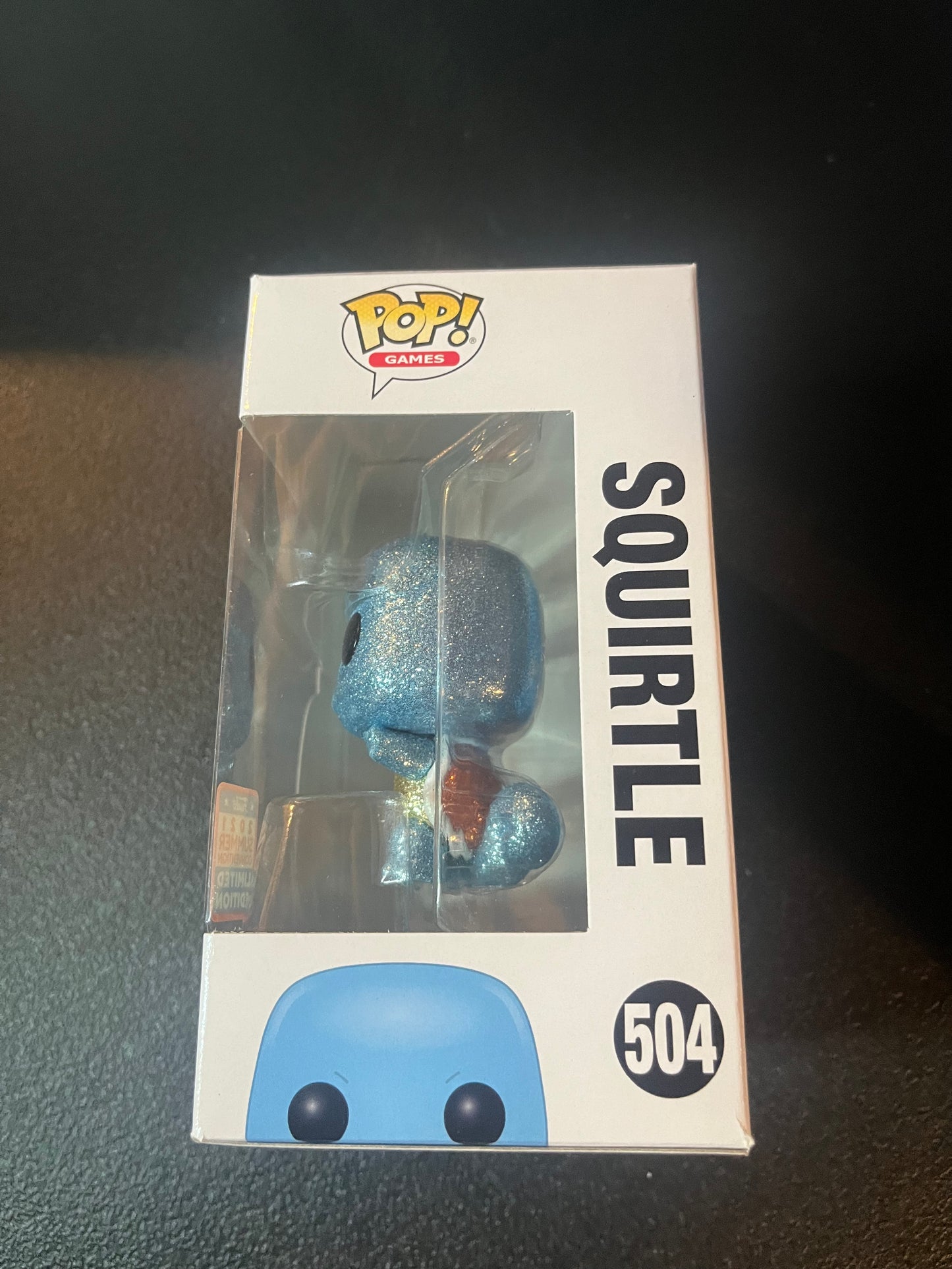 Funko POP! Games: Pokemon Squirtle Diamond Summer Convention