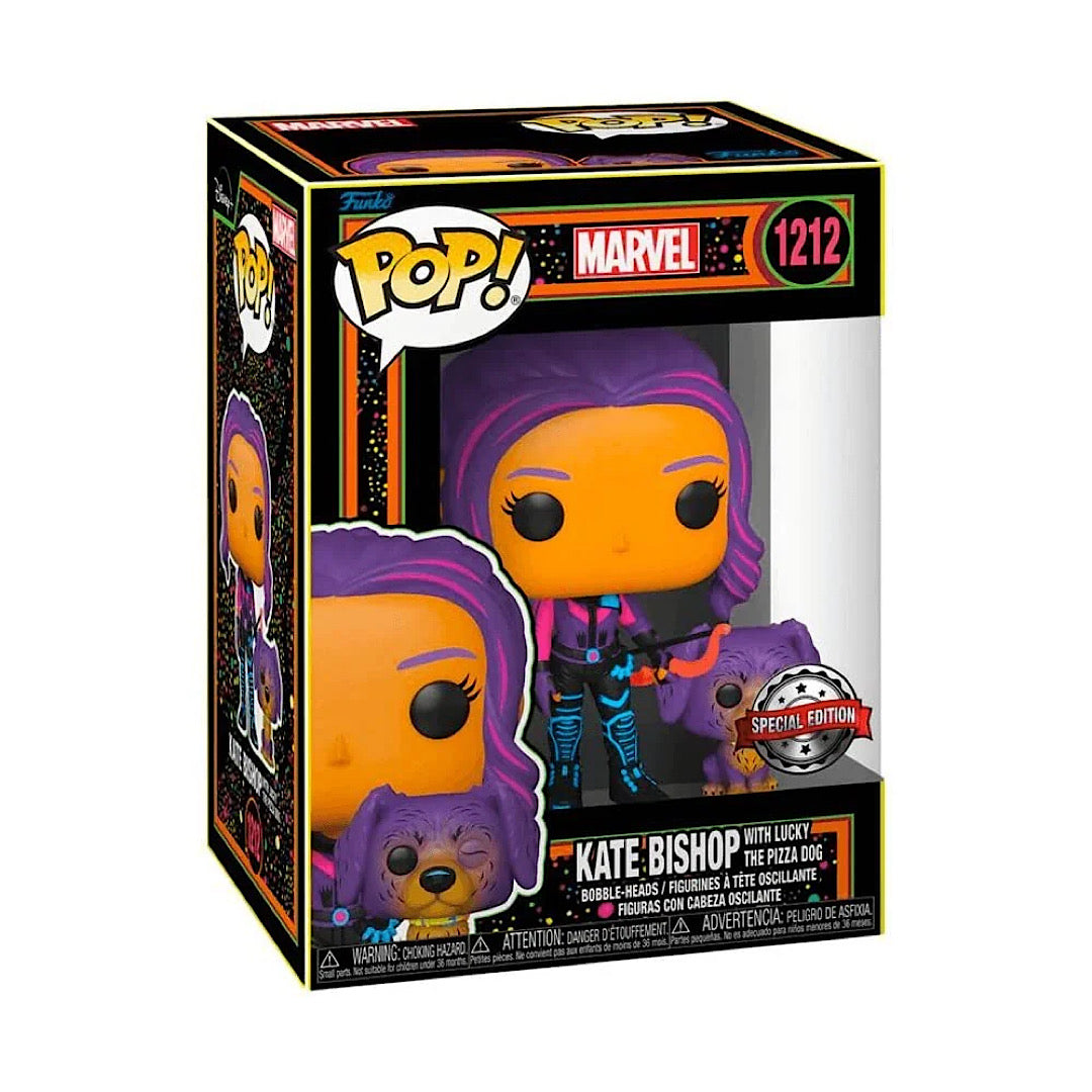 Marvel Kate Bishop Special Edition Blacklight Exclusive Funko Pop