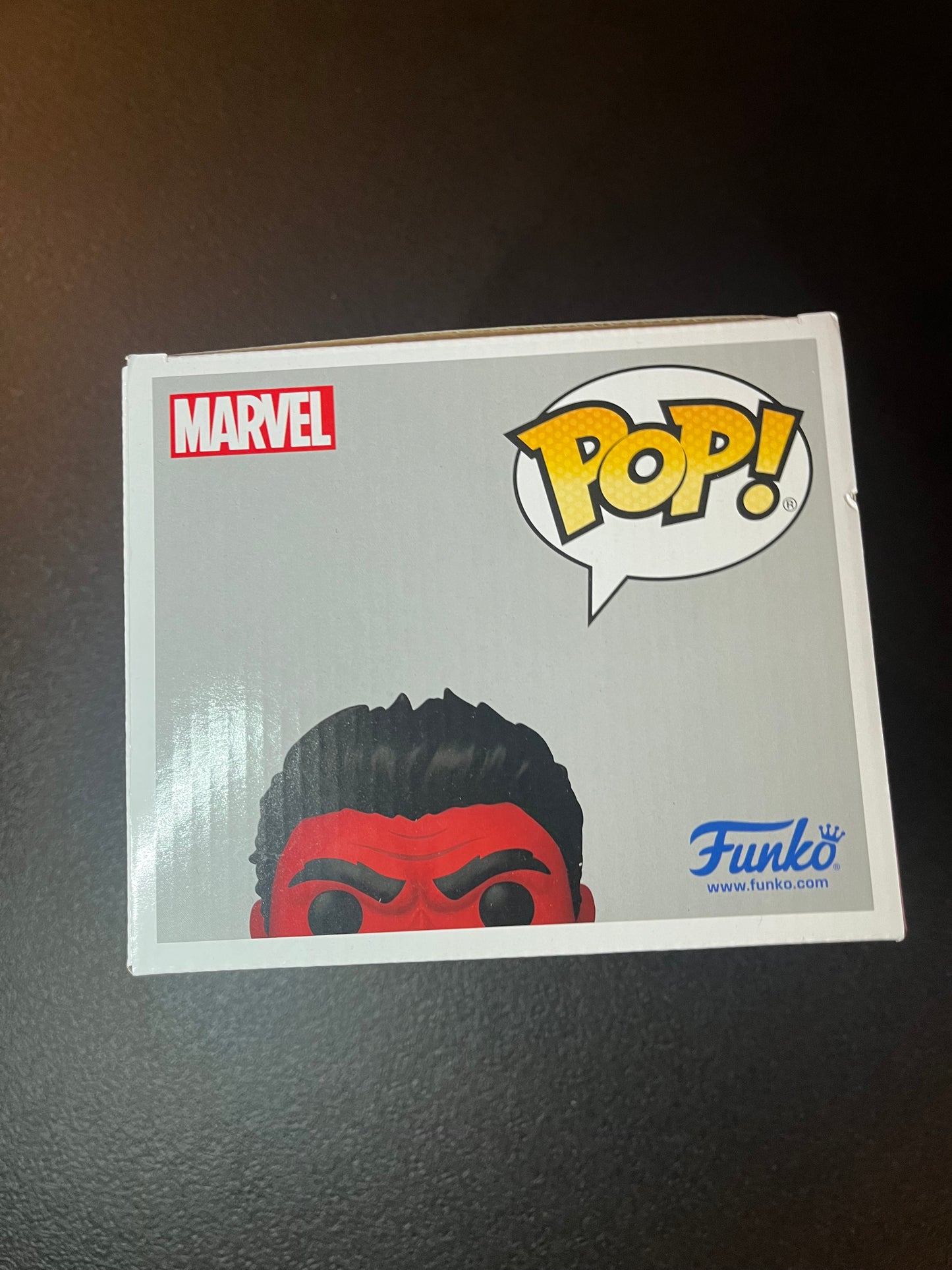 Funko POP! Marvel: Captain America Brave New World Red Hulk Retro Comic Deco Figure (Target Exclusive)