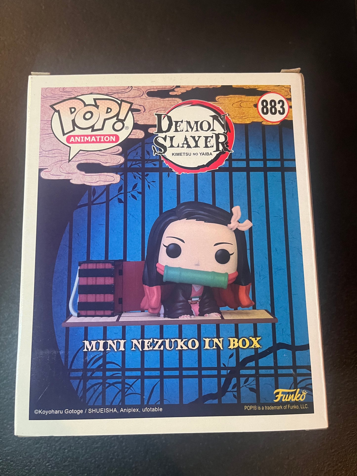 Mini Nezuko in Box #883 Demon Slayer Funko POP! Anime BoxLunch Exclusive