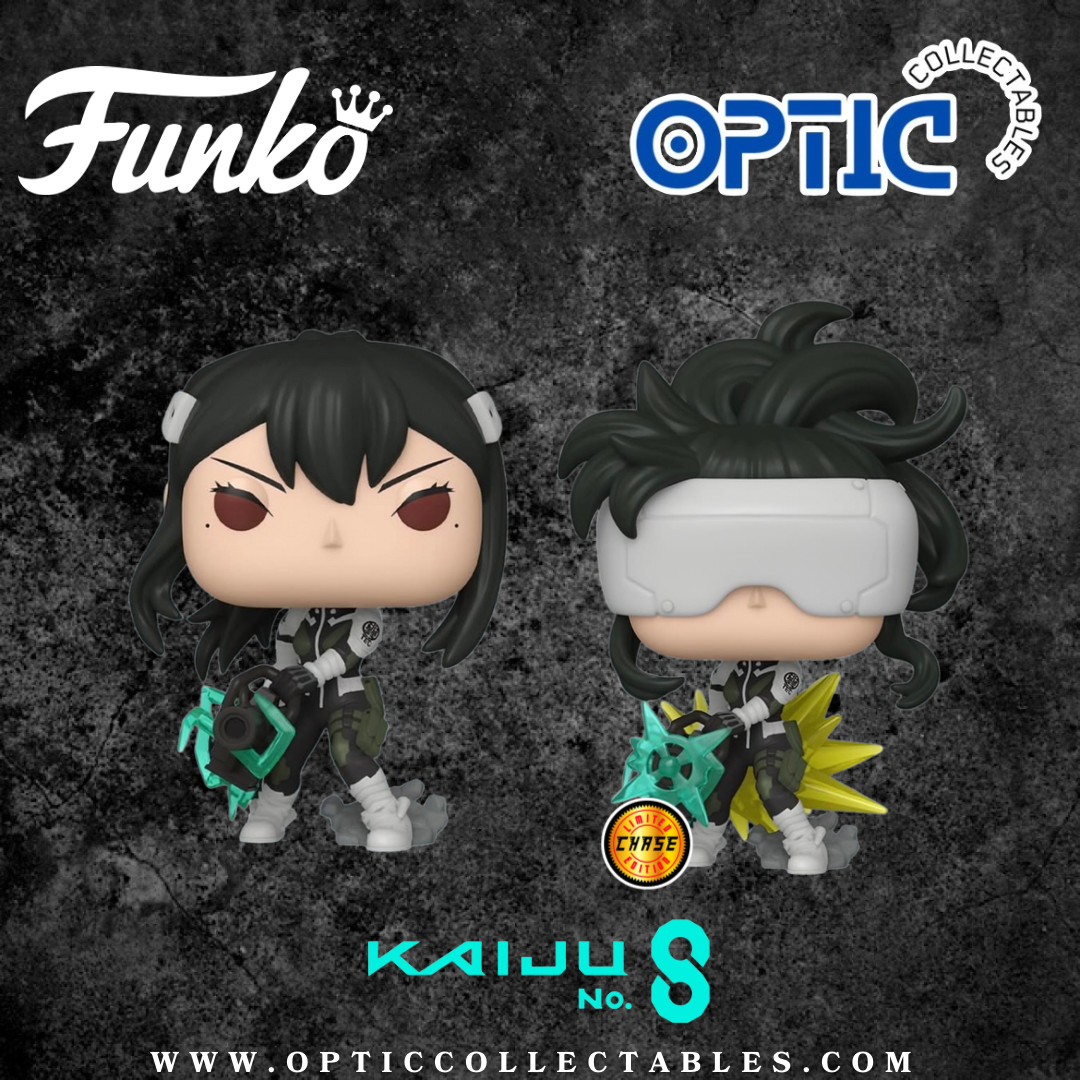 (PREORDER) Kaiju No. 8 Mina Ashiro Common And Chase Funko Pop Plus Bundle