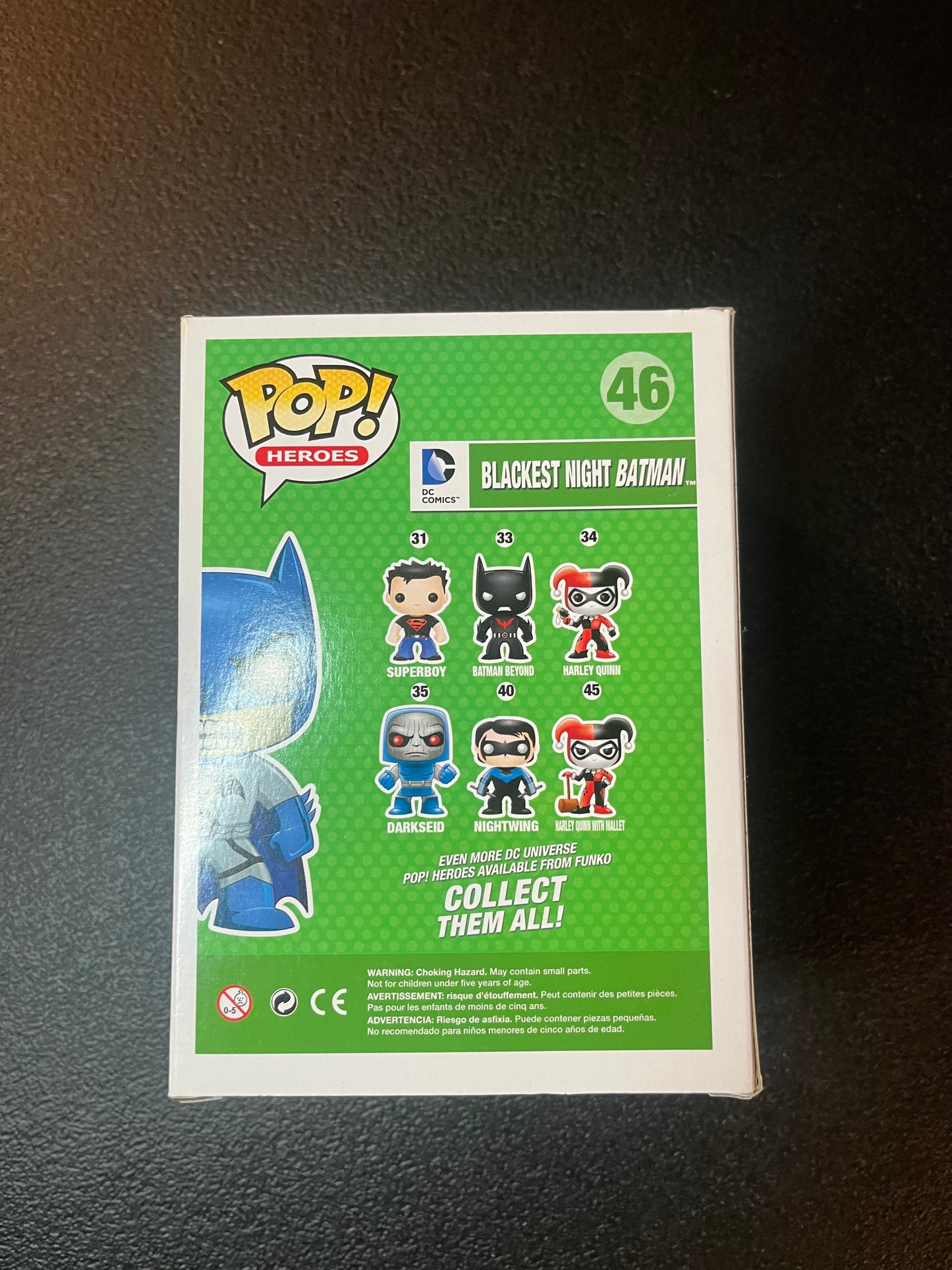 DC Comics Pop! Blackest Night Batman Funko Pop Vinyl Figure