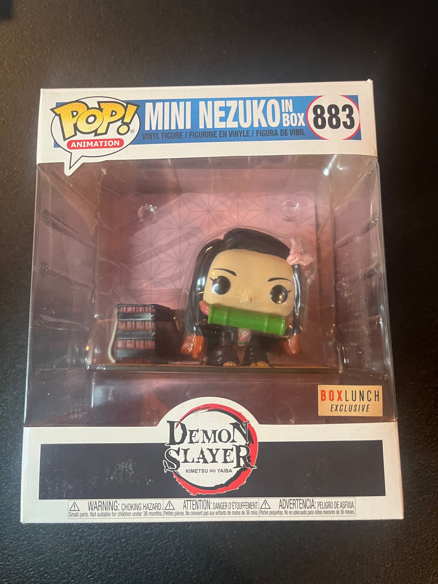 Mini Nezuko in Box #883 Demon Slayer Funko POP! Anime BoxLunch Exclusive