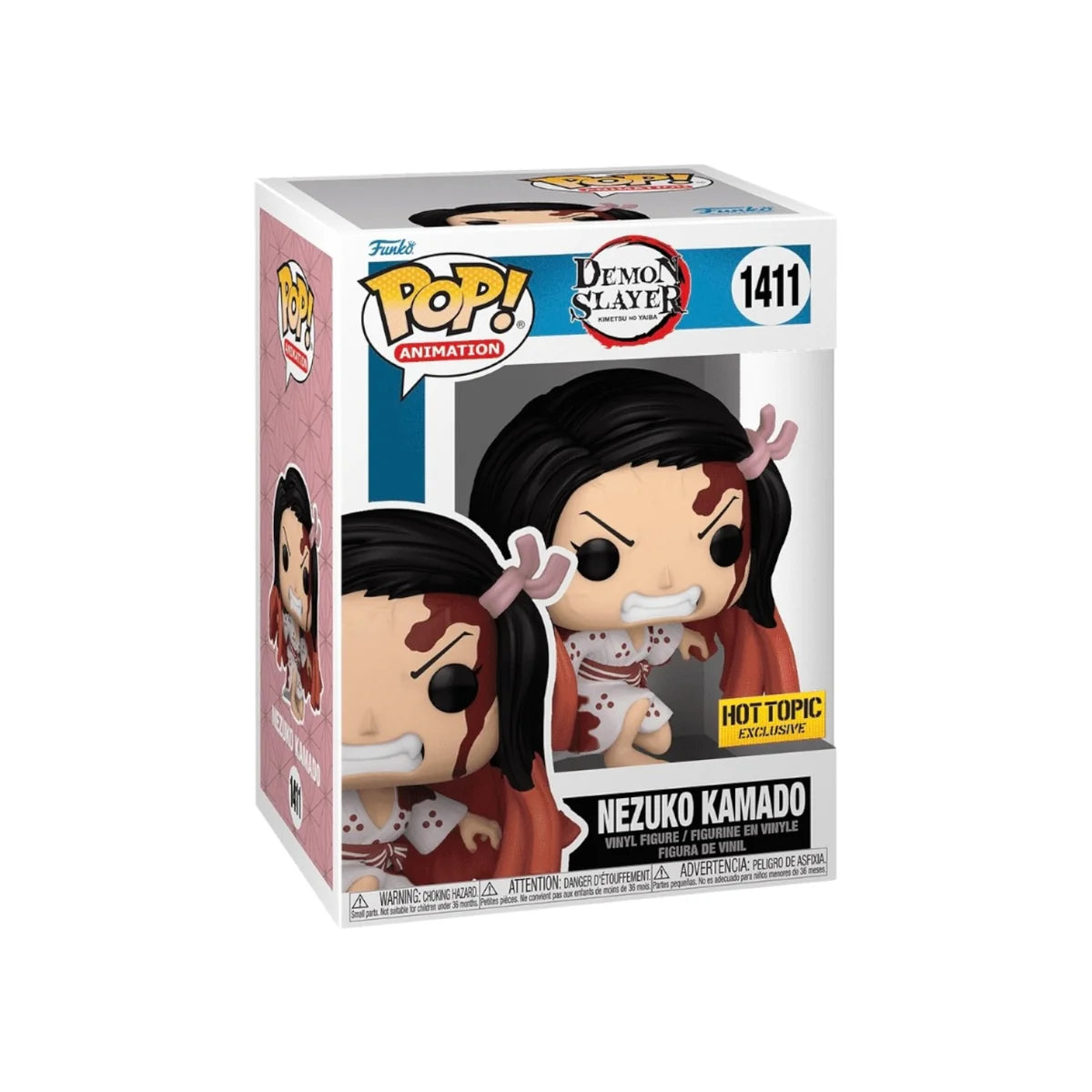 Nezuko Kamado #1411 Funko Pop! - Demon Slayer - Hot Topic Exclusive