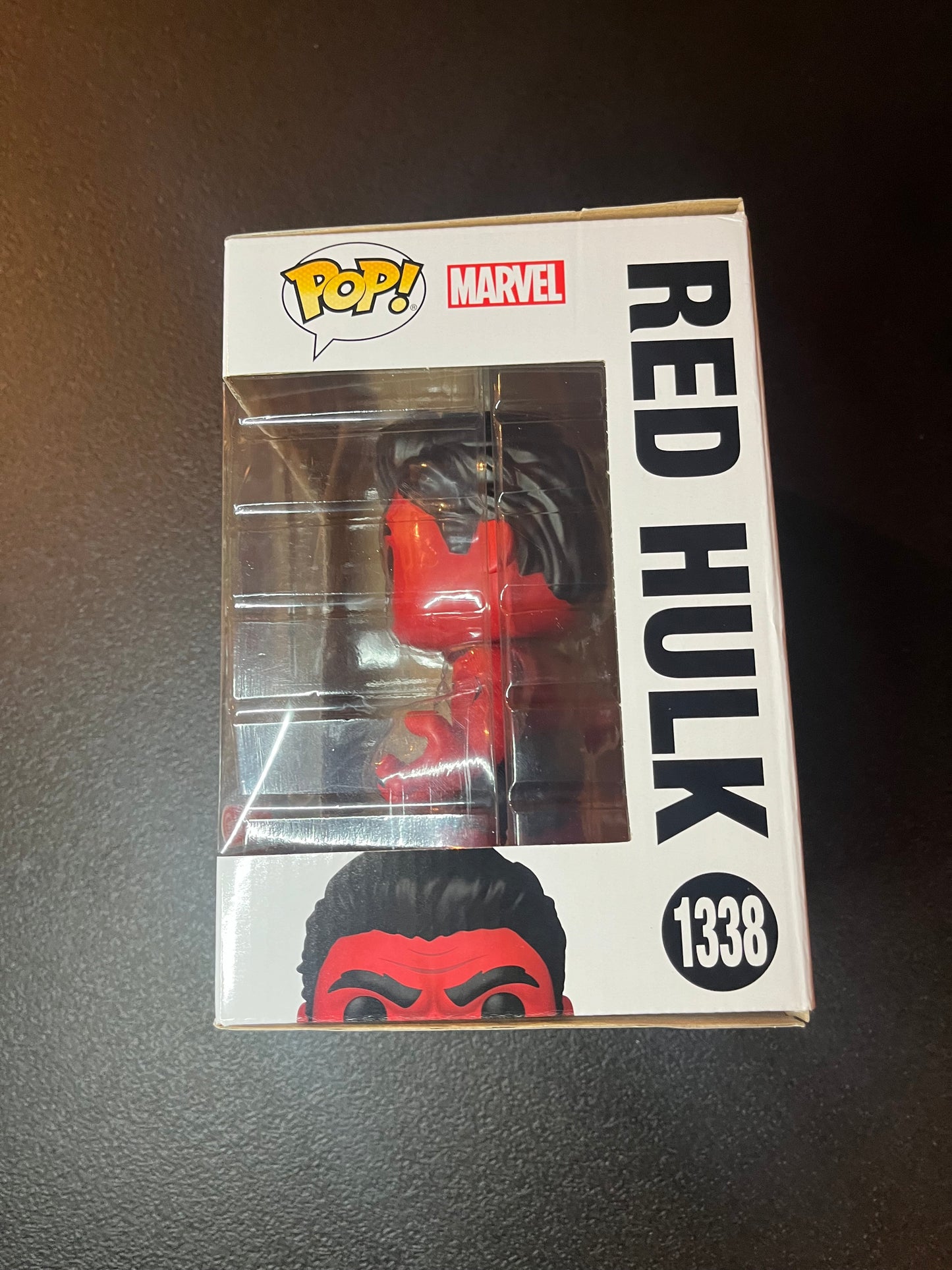 Funko POP! Marvel: Captain America Brave New World Red Hulk Retro Comic Deco Figure (Target Exclusive)