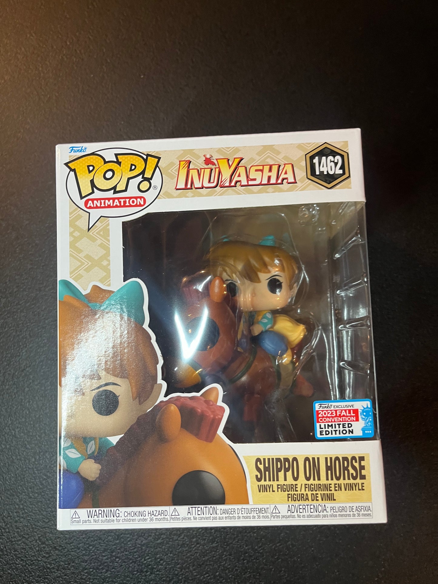 Funko Inuyasha Pop! Animation Shippo on Horse Exclusive Vinyl Figure #1462