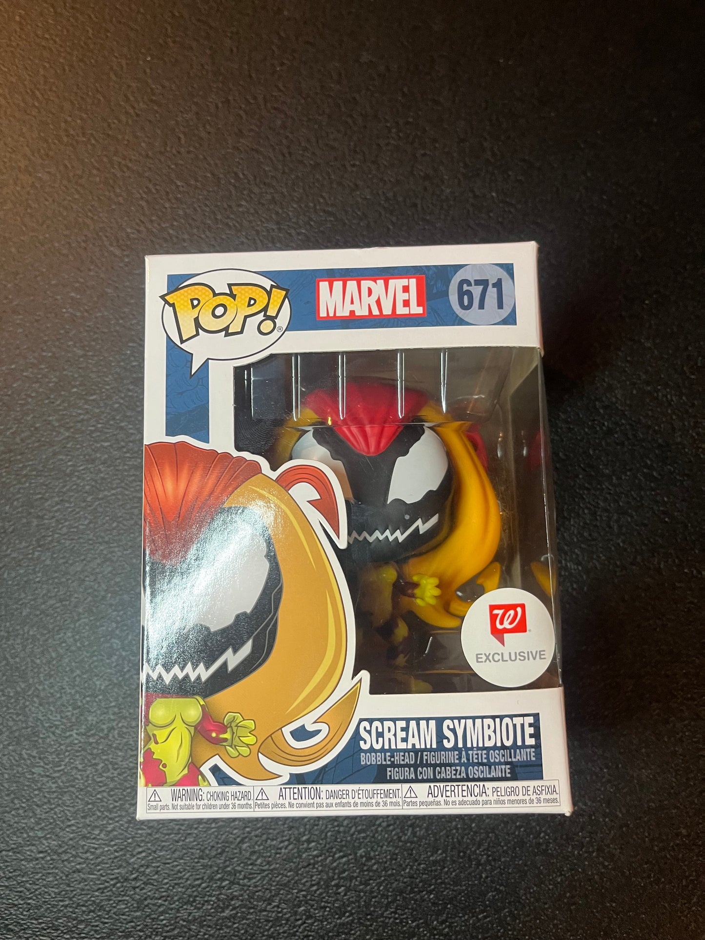POP! Funko Exclusive Scream Symbiote #671