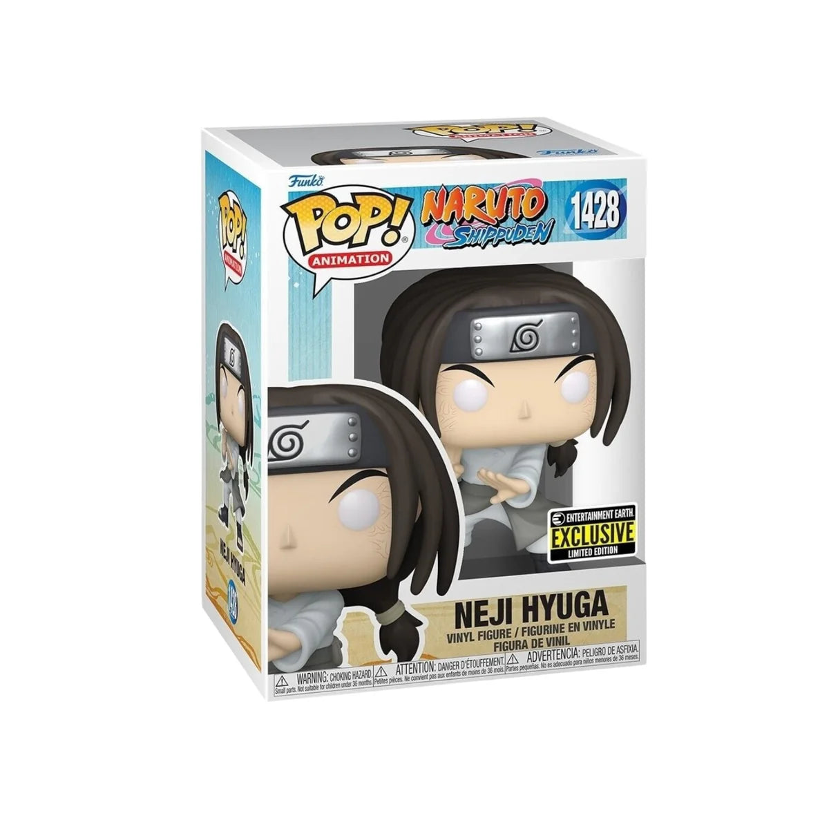 Neji Hyuga #1428 Funko Pop! - Naruto Shippuden - Entertainment Exclusive