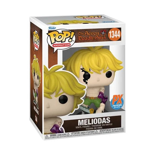 Seven Deadly Sins Meliodas PX Exclusive Funko Pop