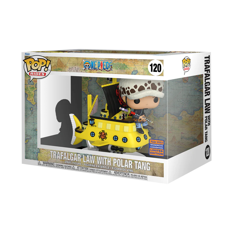 Funko Pop! Animation One Piece Trafalgar Law With Polar Tang Ridez (Wondercon Shared Convention)