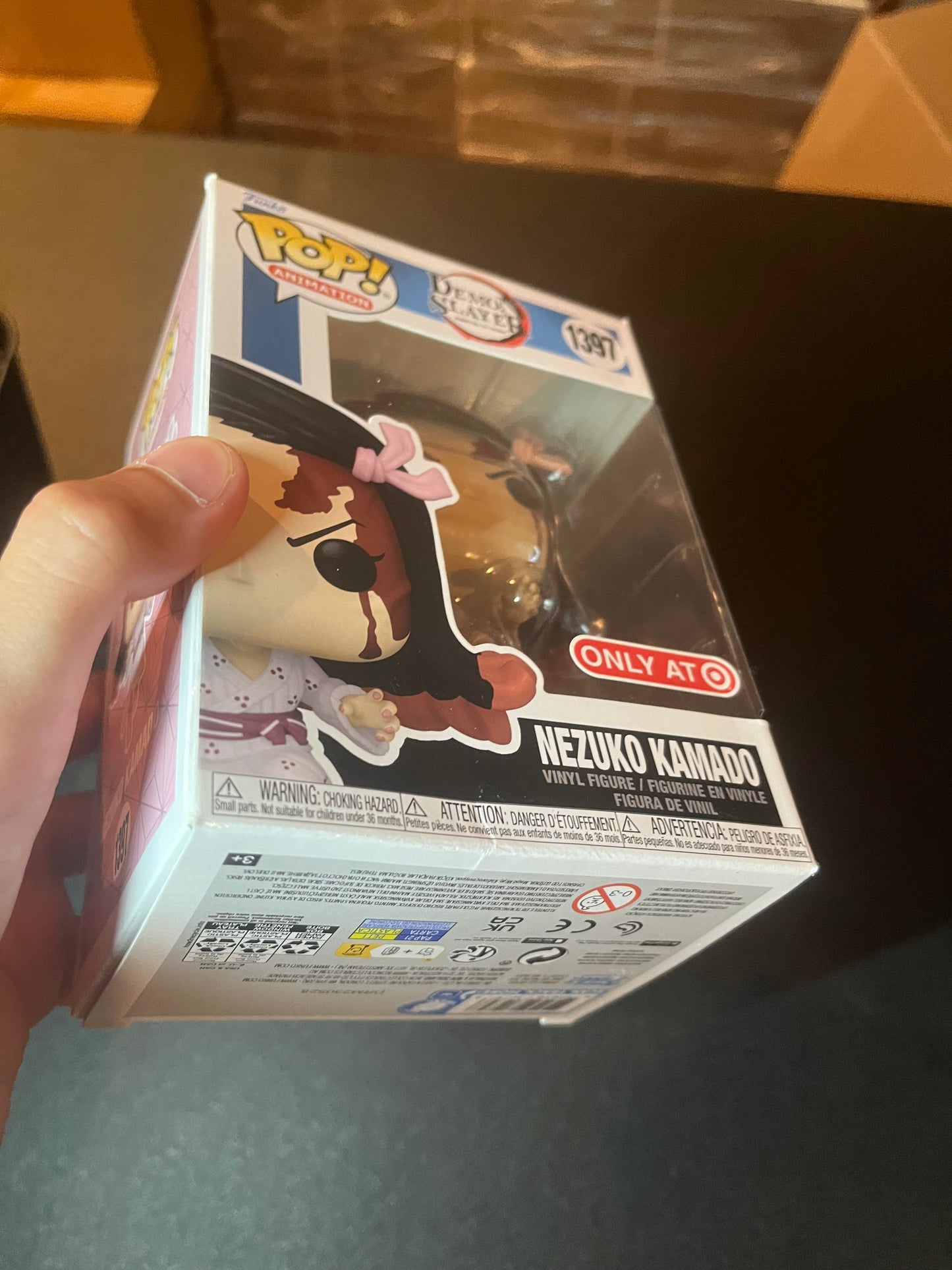 Nezuko Kamado #1397 (Leaping) Funko Pop! - Demon Slayer - Target Exclusive