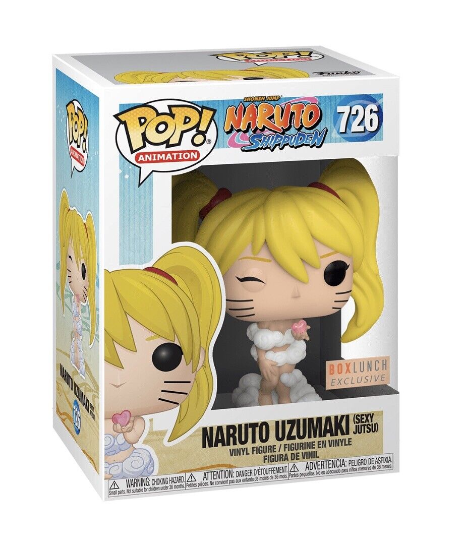 Funko Pop! Naruto Shippuden Naruto Uzumaki (Sexy Jutsu) Vinyl Figure - BoxLunch Exclusive