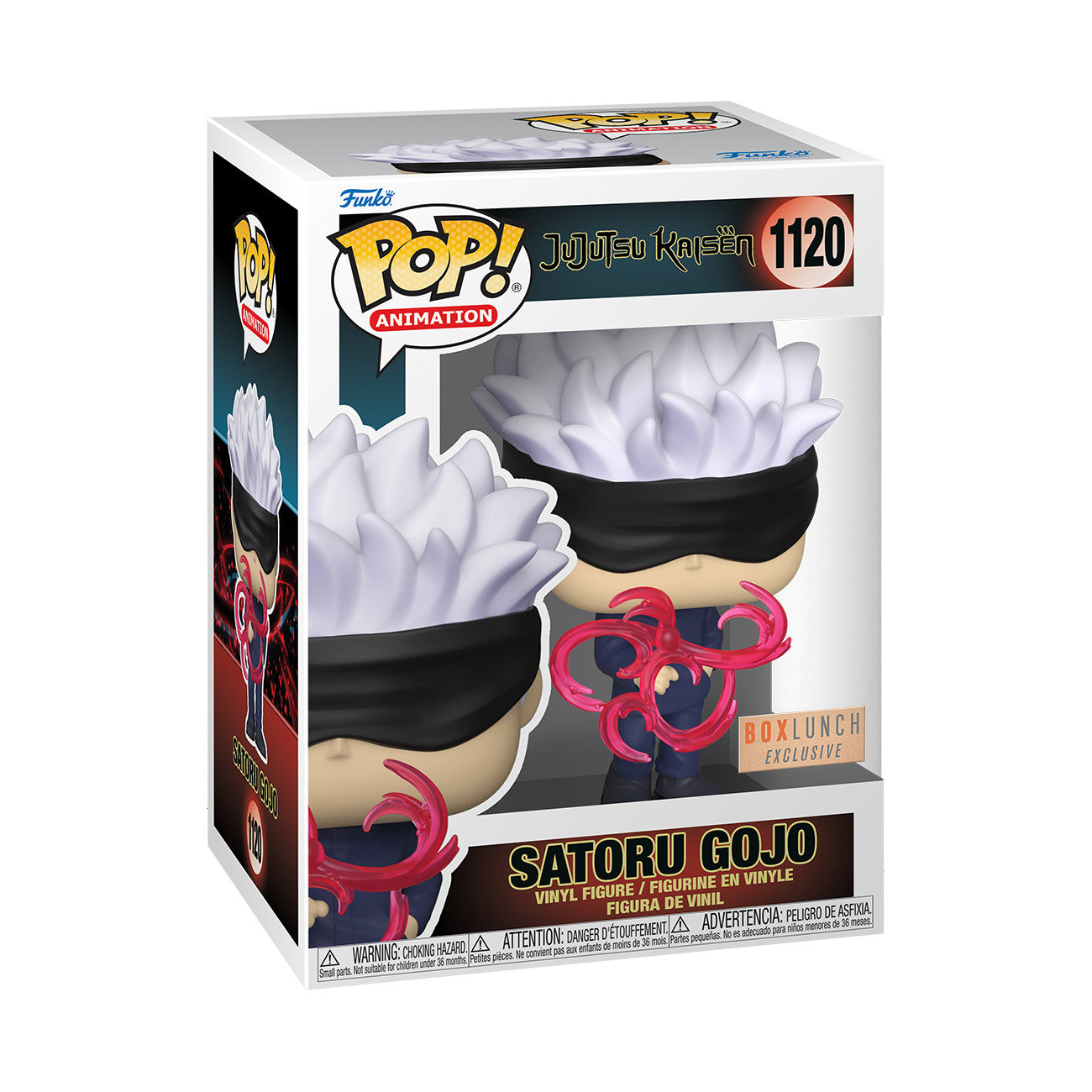 Funko Pop! Animation Jujutsu Kaisen Gojo (Cursed Technique Reversal: Red) Vinyl Figure - BoxLunch Exclusive