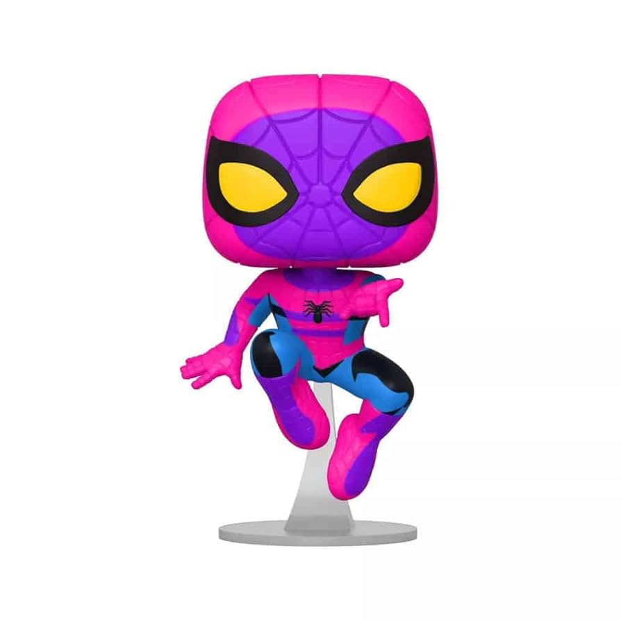 Funko Blacklight Spider-Man Pop! Vinyl Limited Edition Exclusive #652