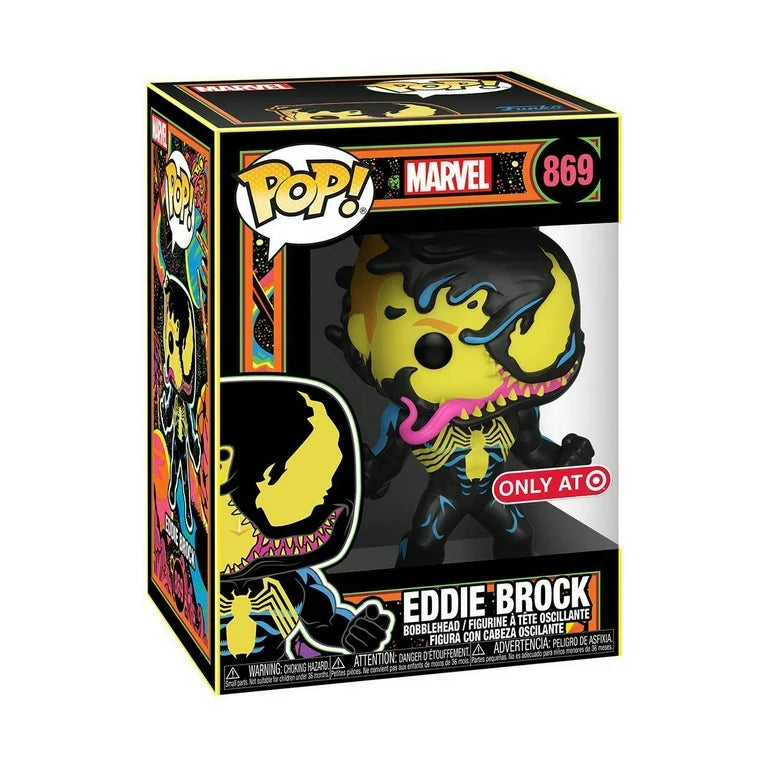 Funko Pop! Blacklight Eddie Brock #869