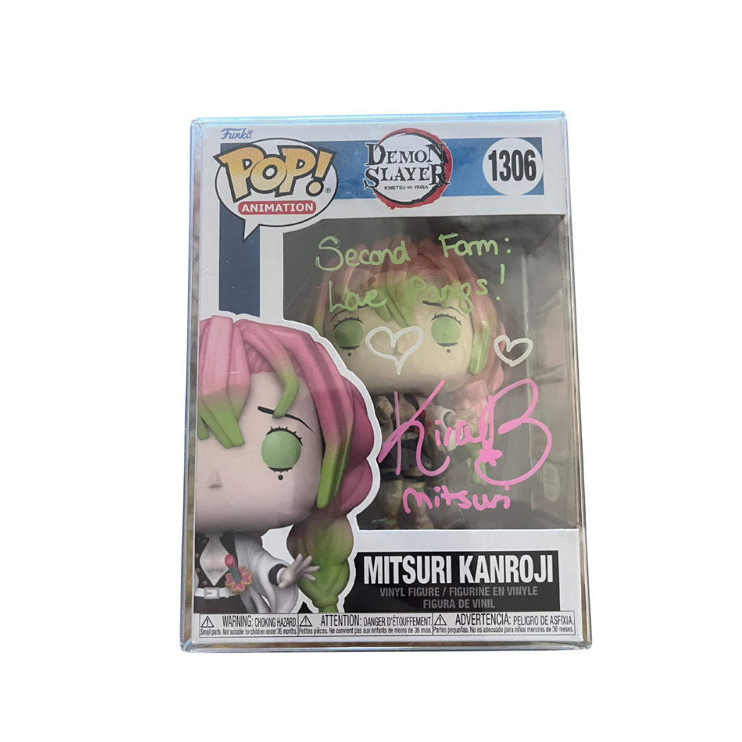Demon Slayer Mitsuri Kanroji Signed Autograph Funko Pop