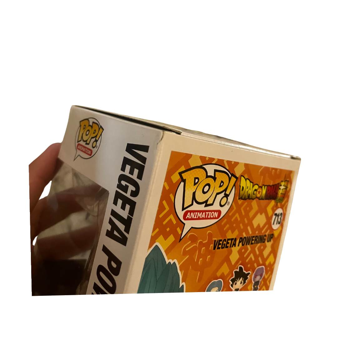 Dragon Ball Vegeta Powering Up Chalice Collectibles Chase Signed Autograph Funko Pop